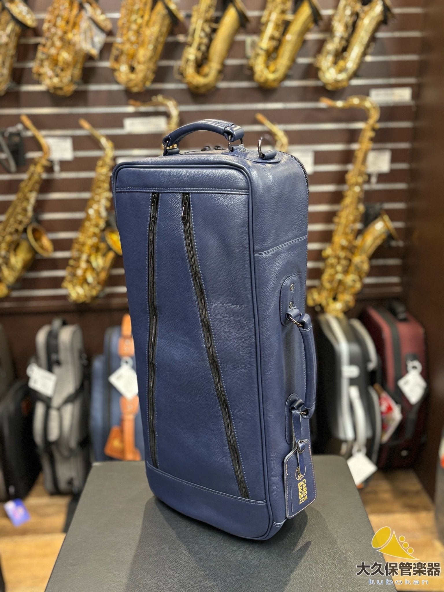 GARD BAGS【トランペット2本用】コンパクトシリーズ/ネイビーレザー(4 - MCLNB) - TC楽器 - TCGAKKI
