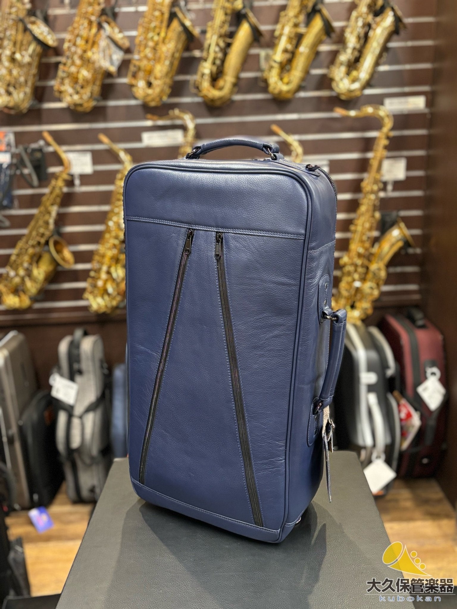 GARD BAGS【トランペット3本用】コンパクトシリーズ/ネイビーレザー(5 - MCLNB) - TC楽器 - TCGAKKI