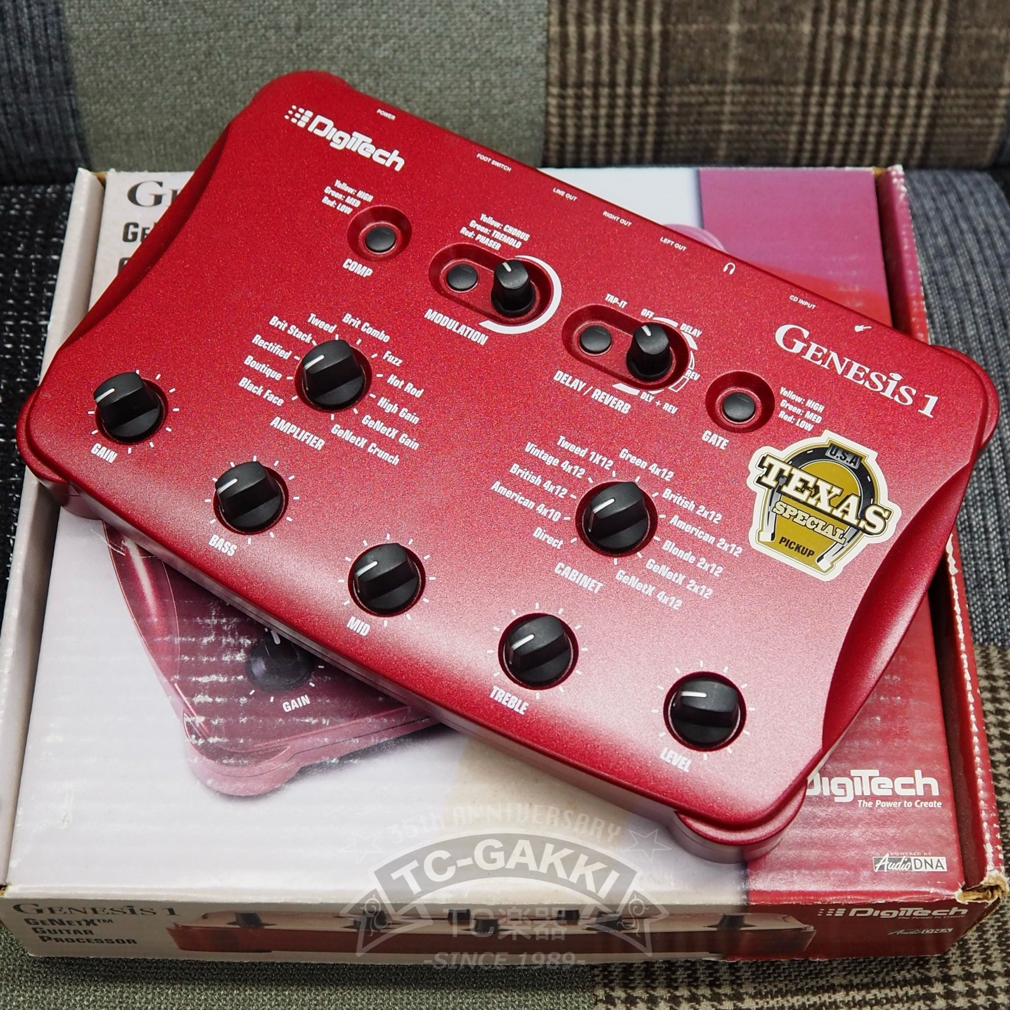 GENESIS 1 GENEXT GUITAR PROCESSOR - TC楽器 - TCGAKKI