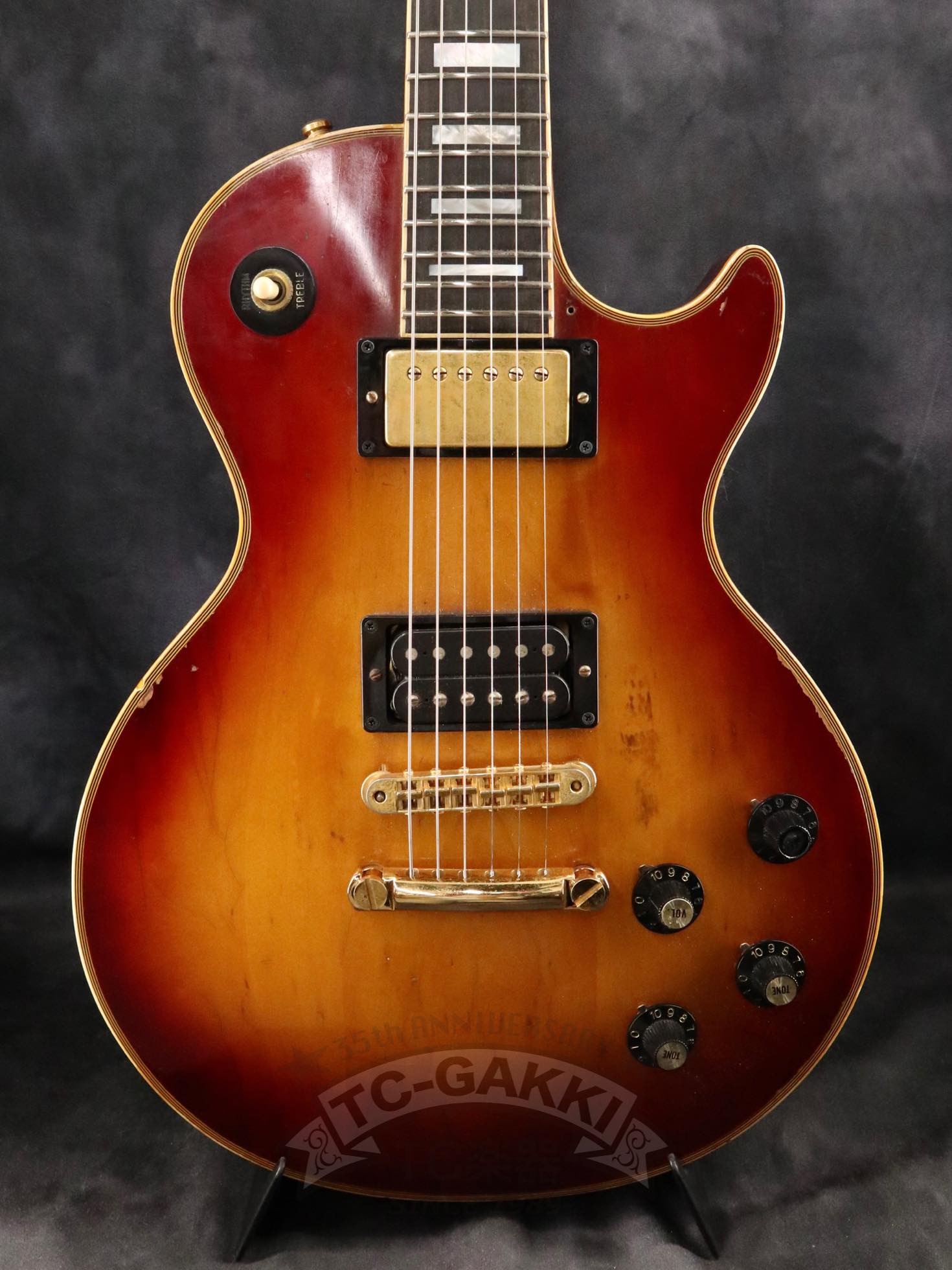 Gibson 1970-1972 Les Paul Custom Cherry Sunburst - TC楽器 - TCGAKKI