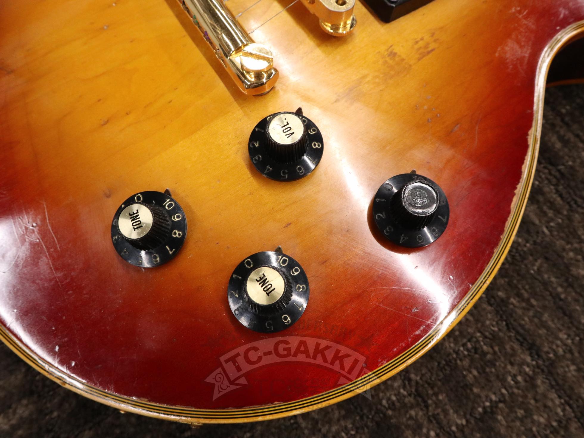 Gibson 1970-1972 Les Paul Custom Cherry Sunburst - TC楽器 - TCGAKKI