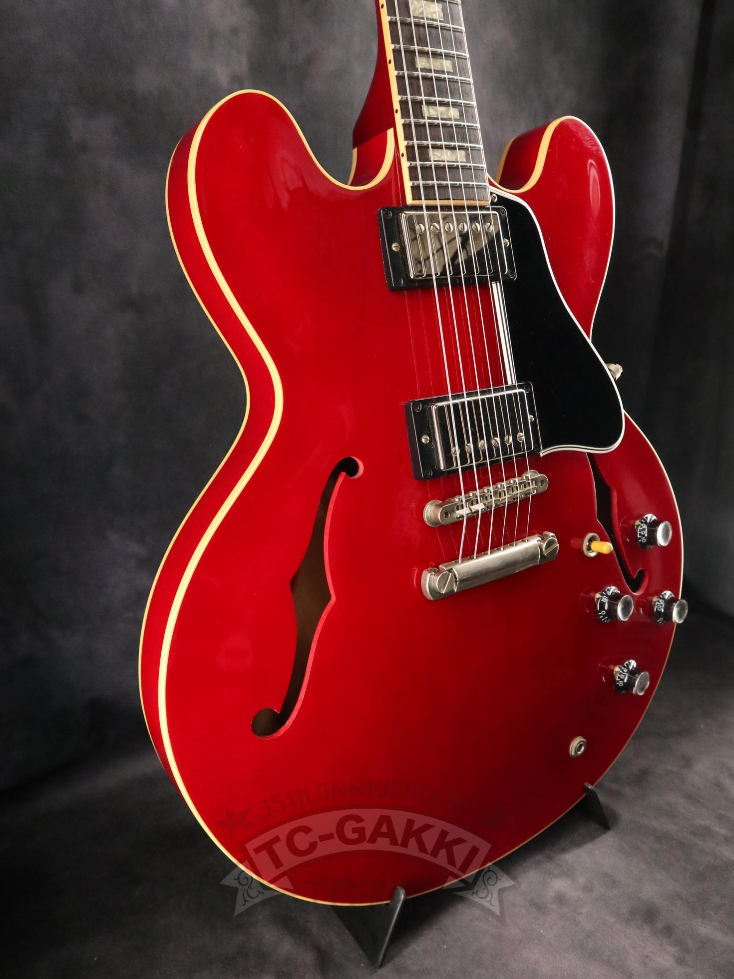 Gibson Custom Shop 2010 Historic Collection 1963 ES - 335 Block Plain Reissue - TC楽器 - TCGAKKI