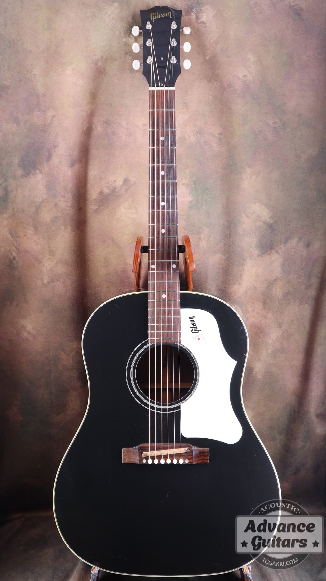 Gibson Custom Shop 2015年製 J-45 ADJ Ebony Black - TC楽器 - TCGAKKI