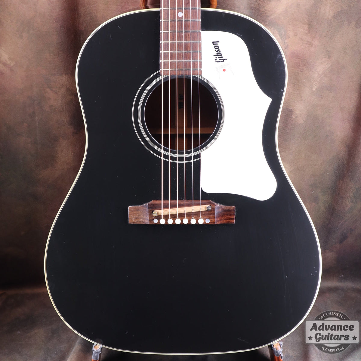 Gibson Custom Shop 2015年製 J-45 ADJ Ebony Black - TC楽器 - TCGAKKI
