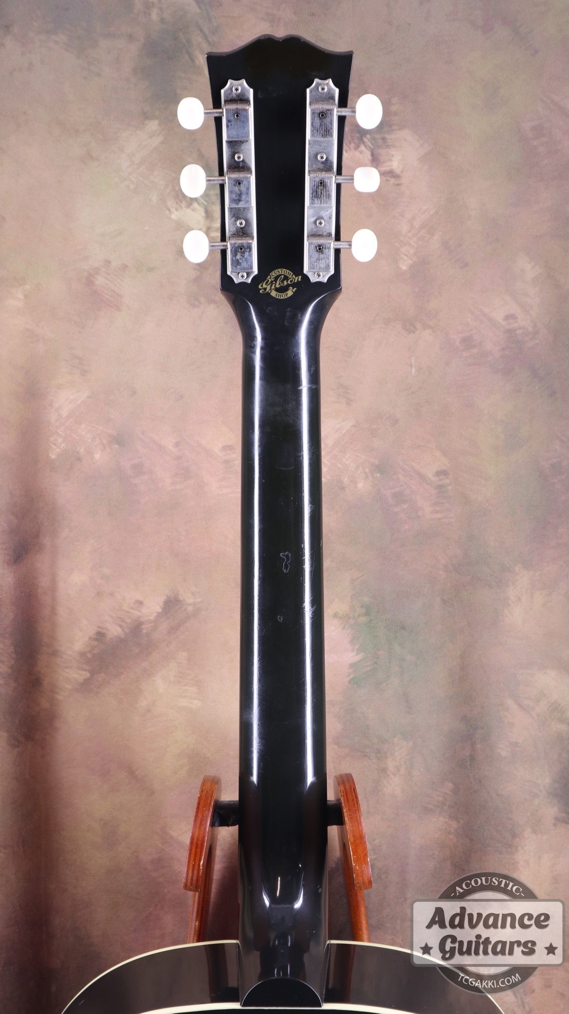 Gibson Custom Shop 2015年製 J-45 ADJ Ebony Black - TC楽器 - TCGAKKI