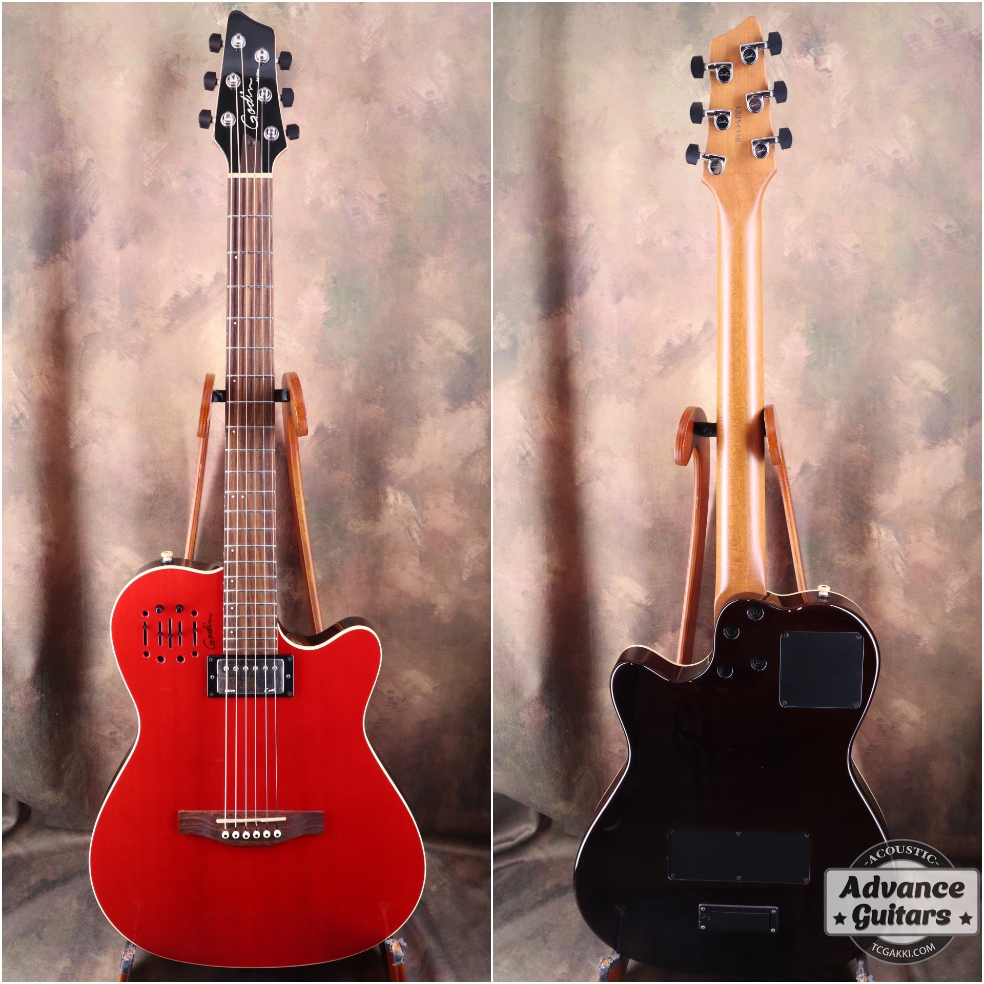 AMOLLY Godin A6 Ultra Type多機能エレキギター A6 Ultra