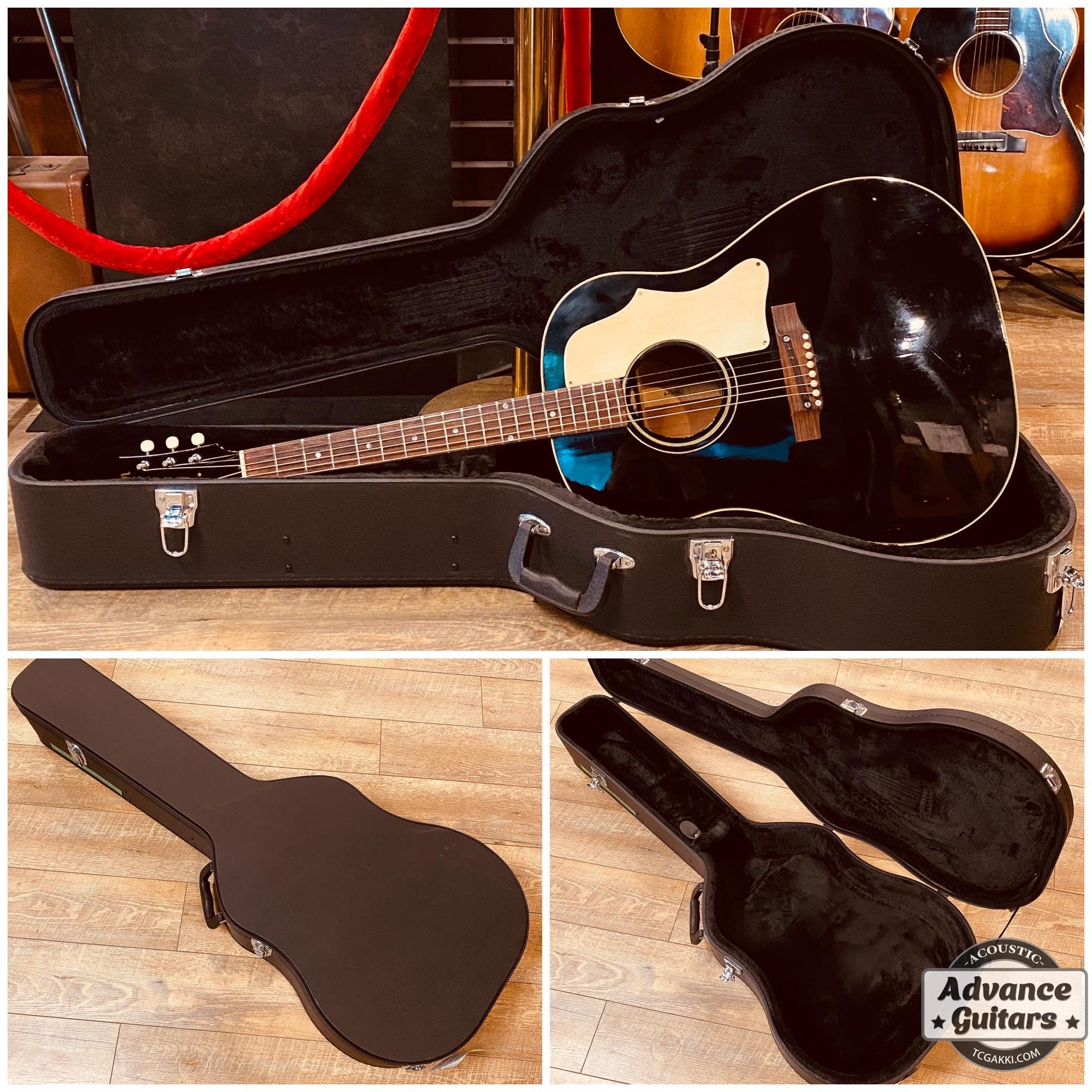 【HOLD】1968年製 J - 45 Ebony Black - TC楽器 - TCGAKKI