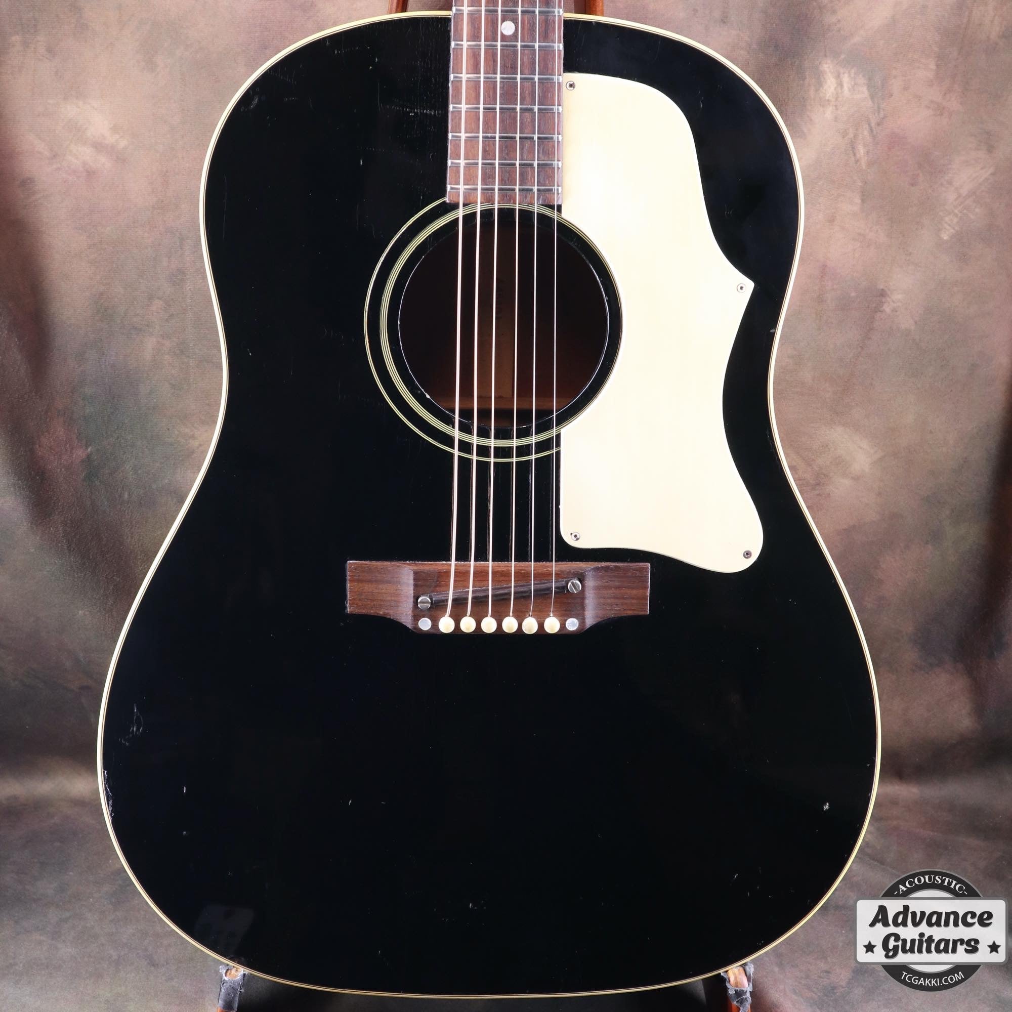 【HOLD】1968年製 J - 45 Ebony Black - TC楽器 - TCGAKKI