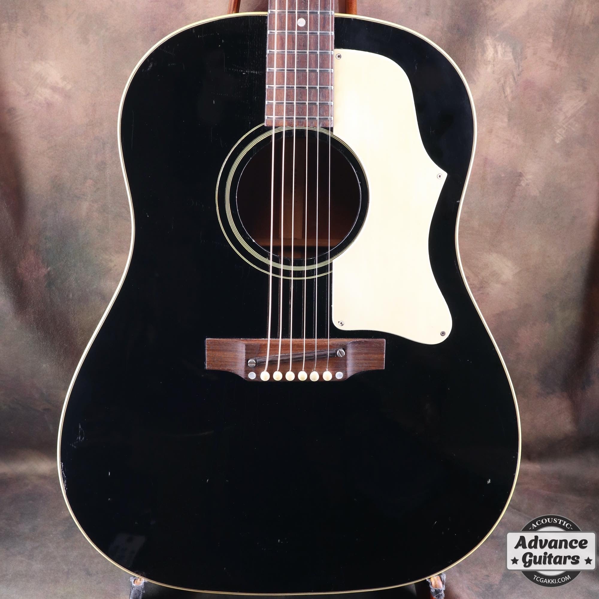 【HOLD】1968年製 J - 45 Ebony Black - TC楽器 - TCGAKKI