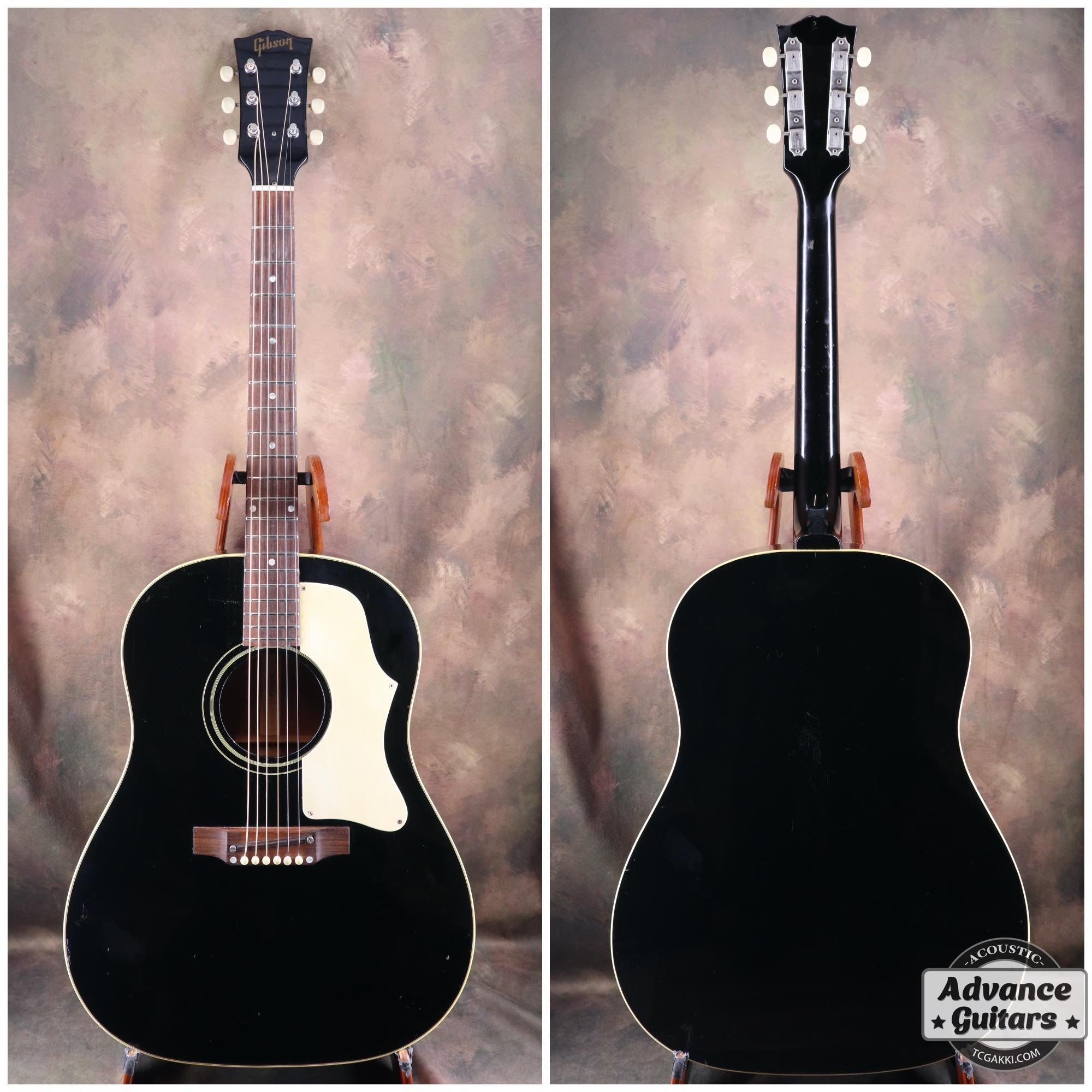 【HOLD】1968年製 J - 45 Ebony Black - TC楽器 - TCGAKKI