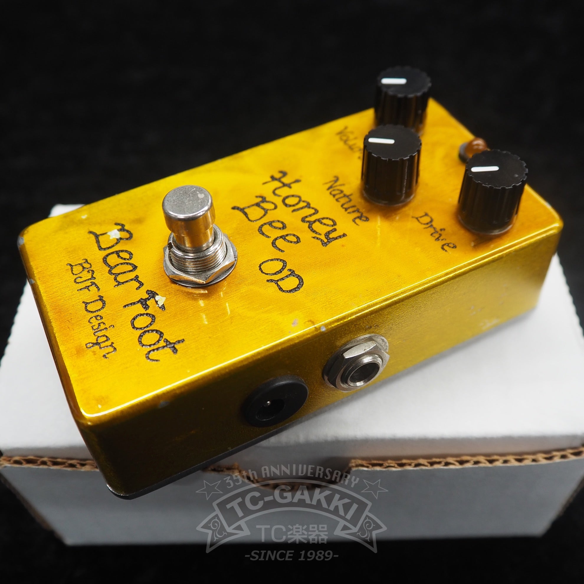 BearFoot Honey Bee OD ギターエフェクター BearFoot“Honey Bee OD