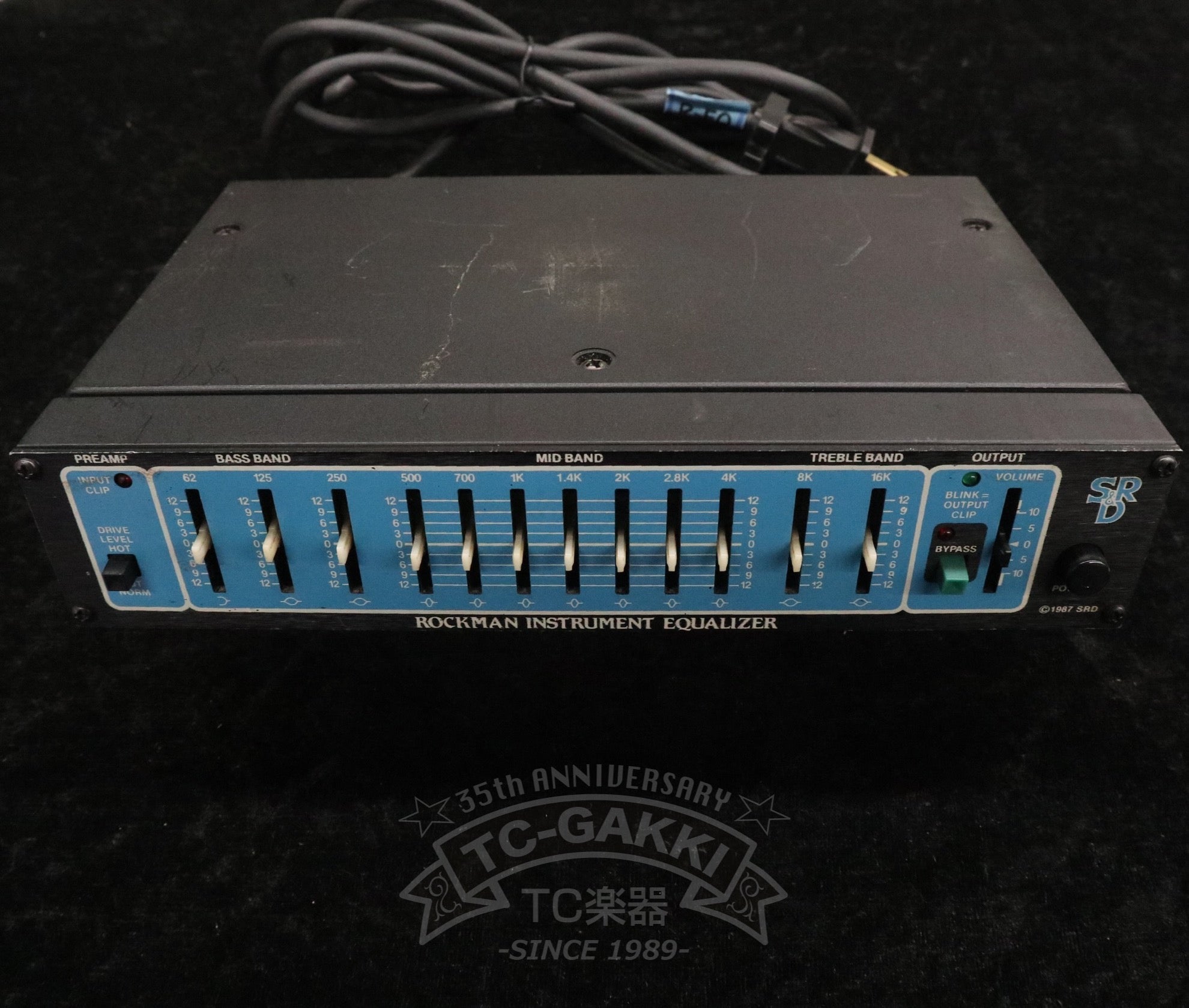 INSTRUMENT EQUALIZER MODEL 100 - TC楽器 - TCGAKKI