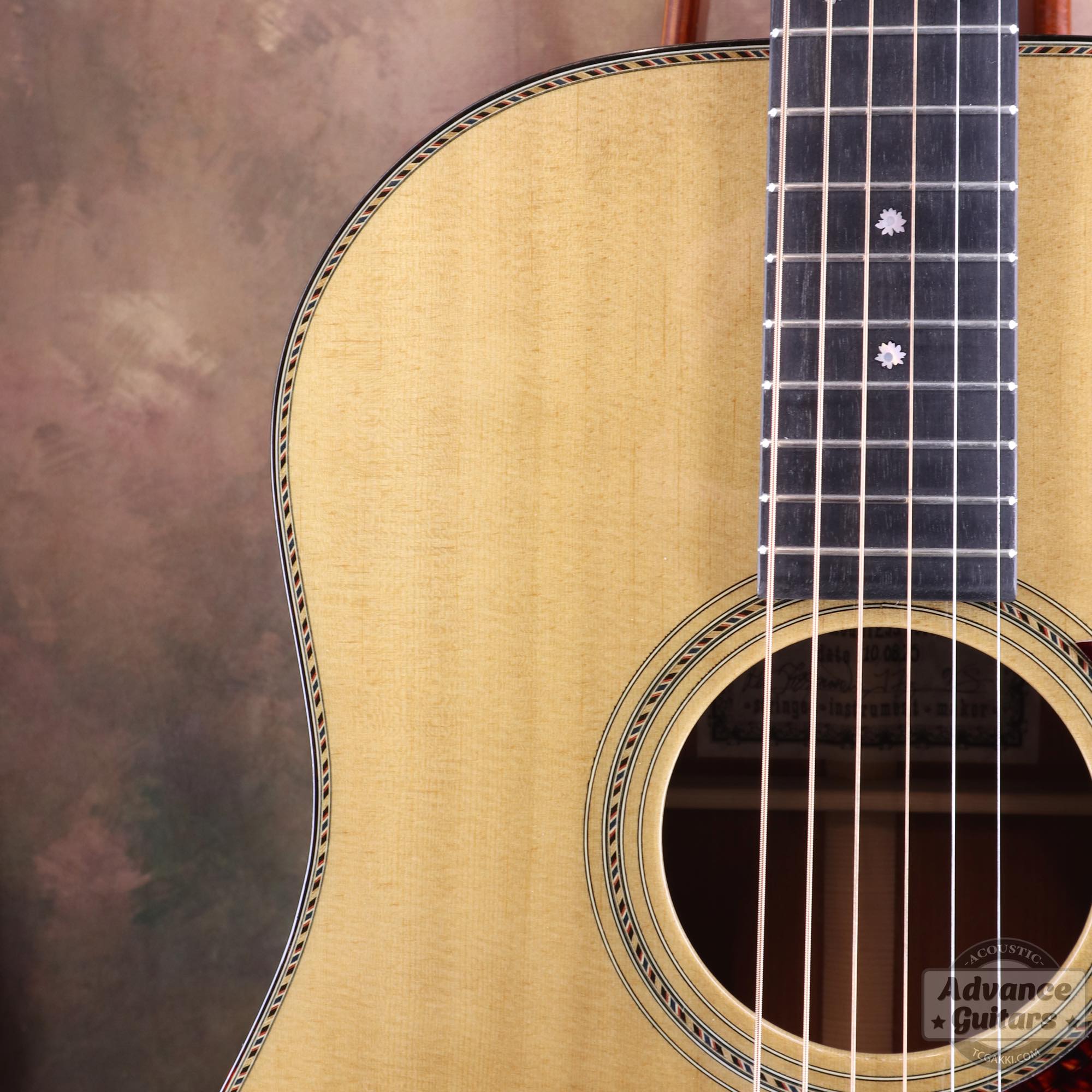 Mahogany Early Slope Shoulder Advance Guitars Signature Model - TC楽器 - TCGAKKI