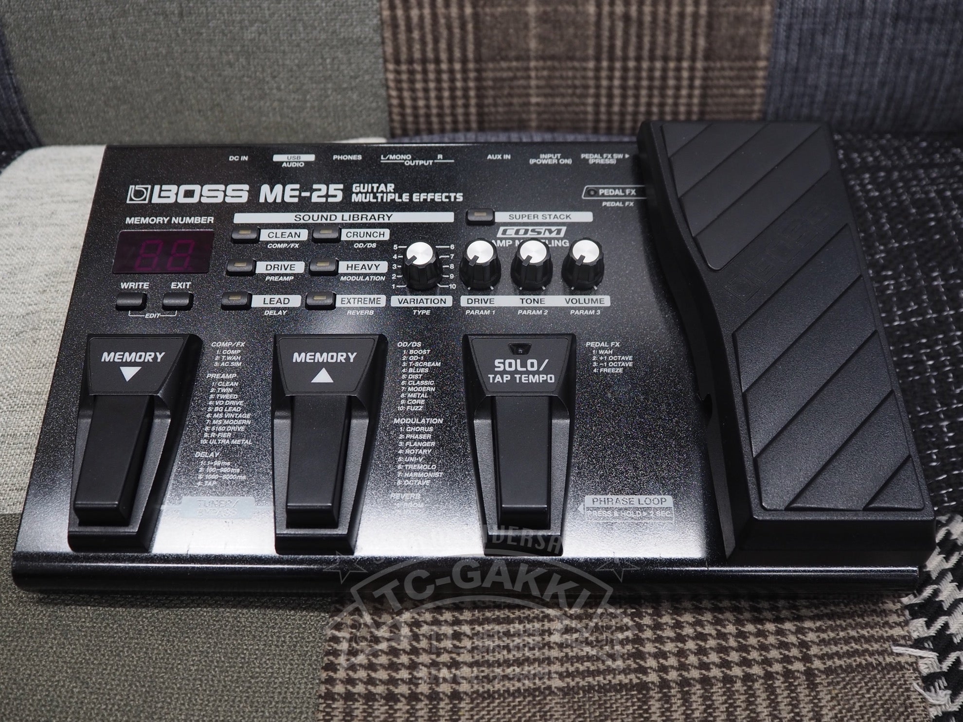 ME - 25 GUITAR MULTIPLE EFFECTS - TC楽器 - TCGAKKI