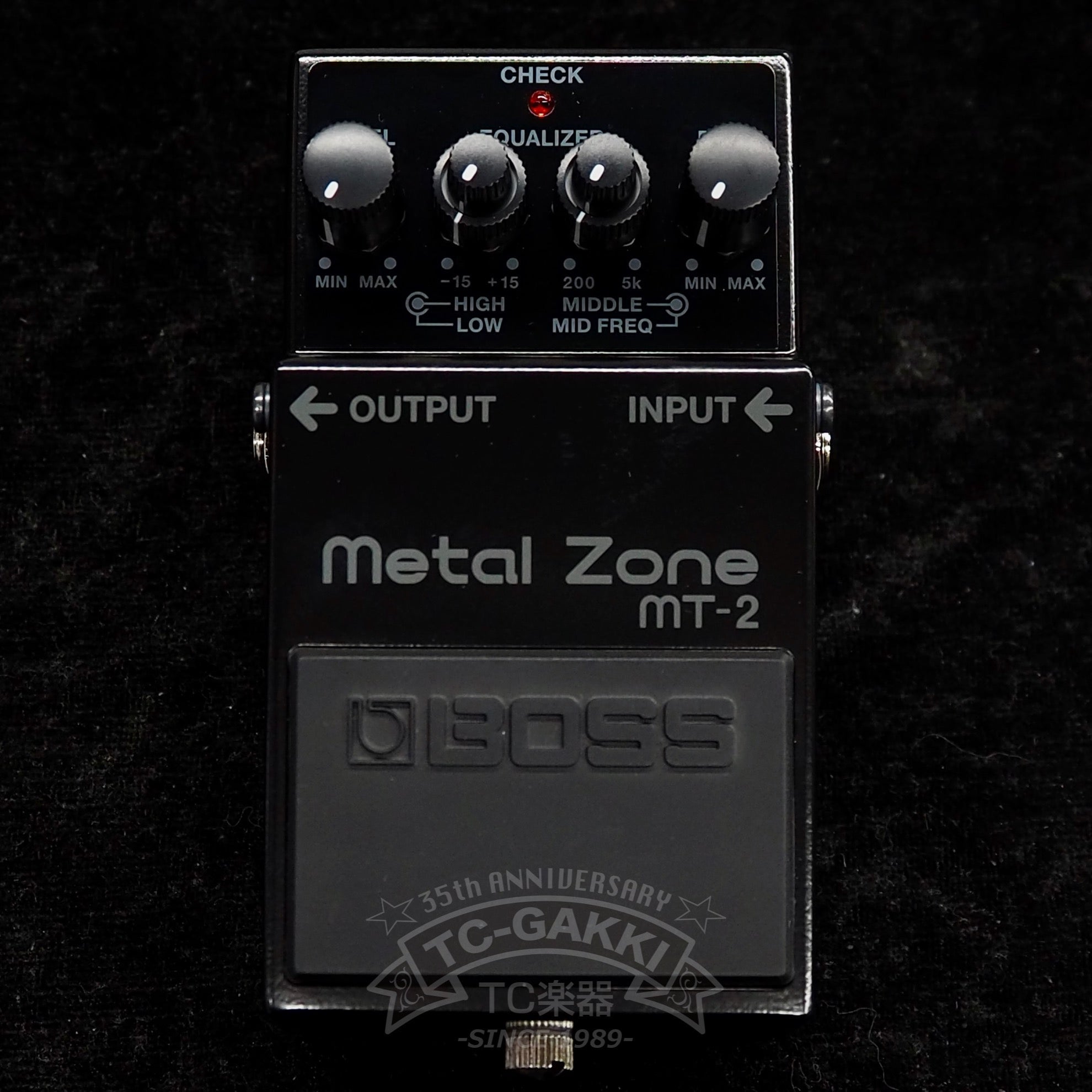 MT - 2 - 3A Metal Zone “30th Anniversary” - TC楽器 - TCGAKKI