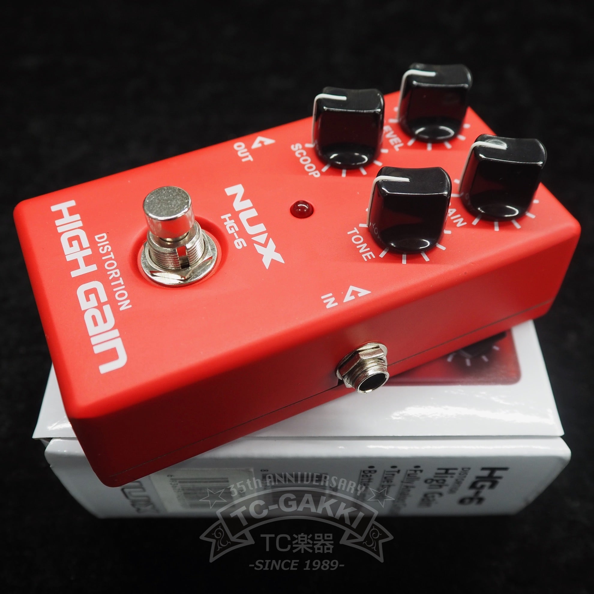 NUX HG-6 HIGH GAIN DISTORTION - TC楽器 - TCGAKKI
