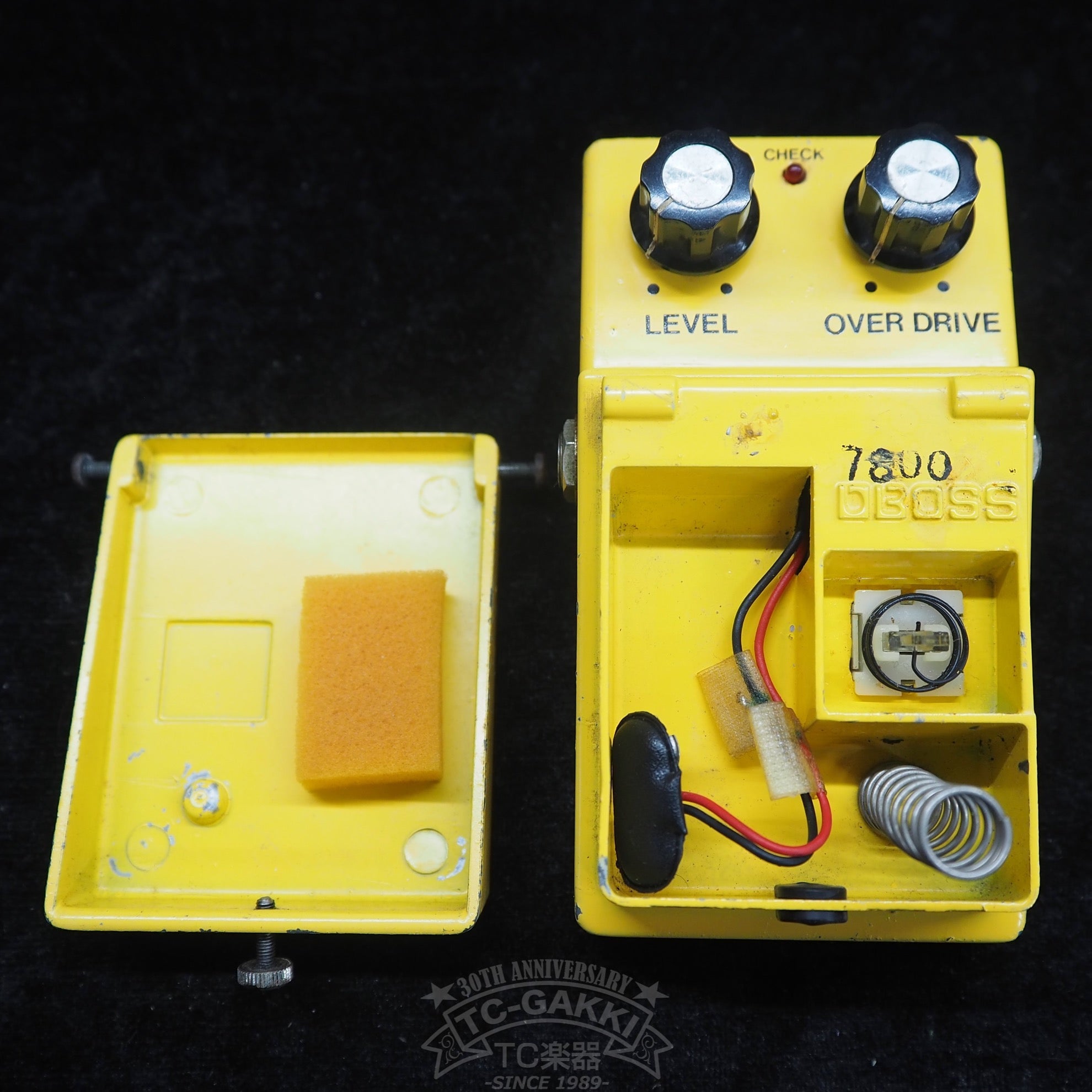 OD - 1 Over Drive (Silver Screw/JAPAN/#7800/RC3403ADB) - TC楽器 - TCGAKKI