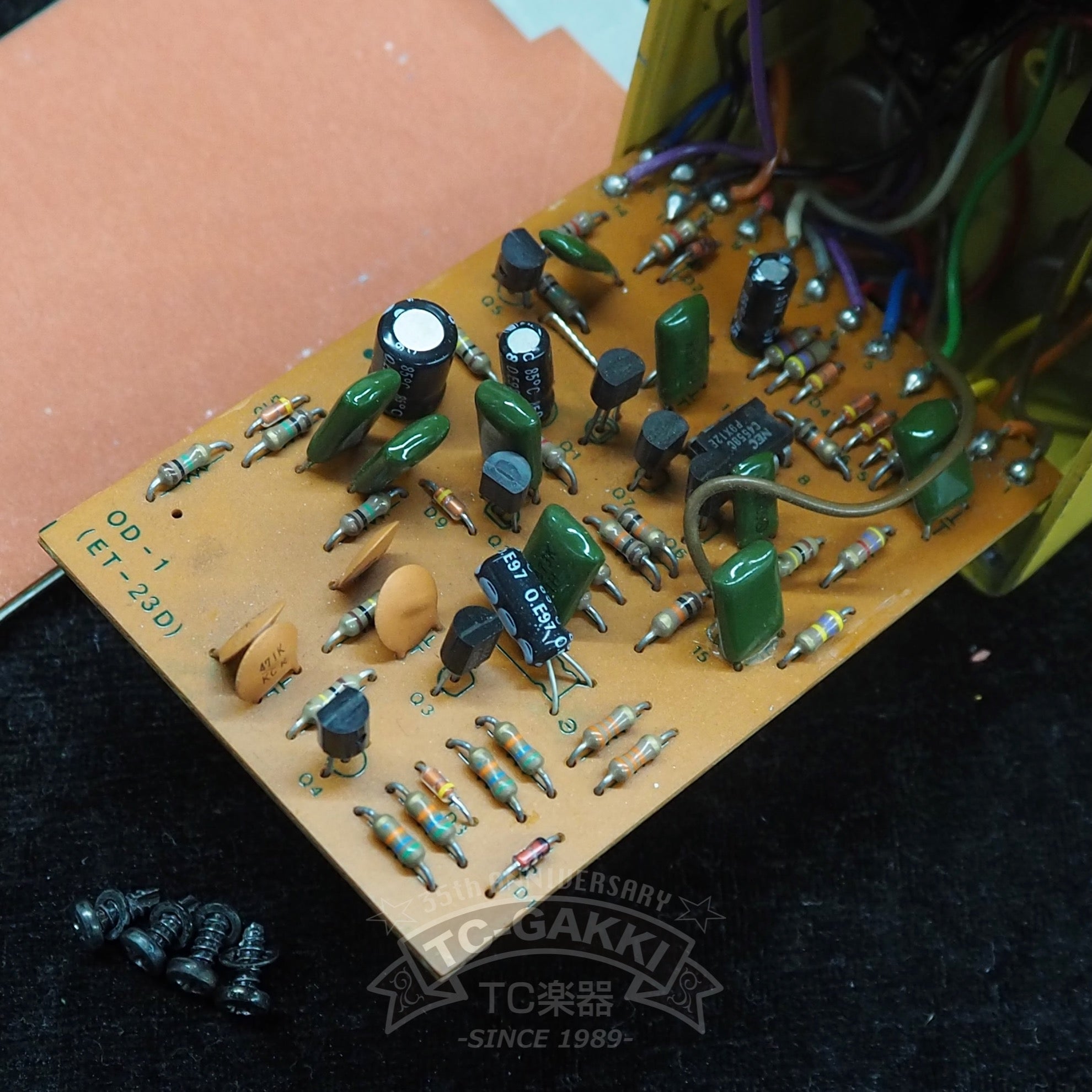 OD - 1 Over Drive (Silver Screw/JAPAN/NEC C4558C/8900) - TC楽器 - TCGAKKI