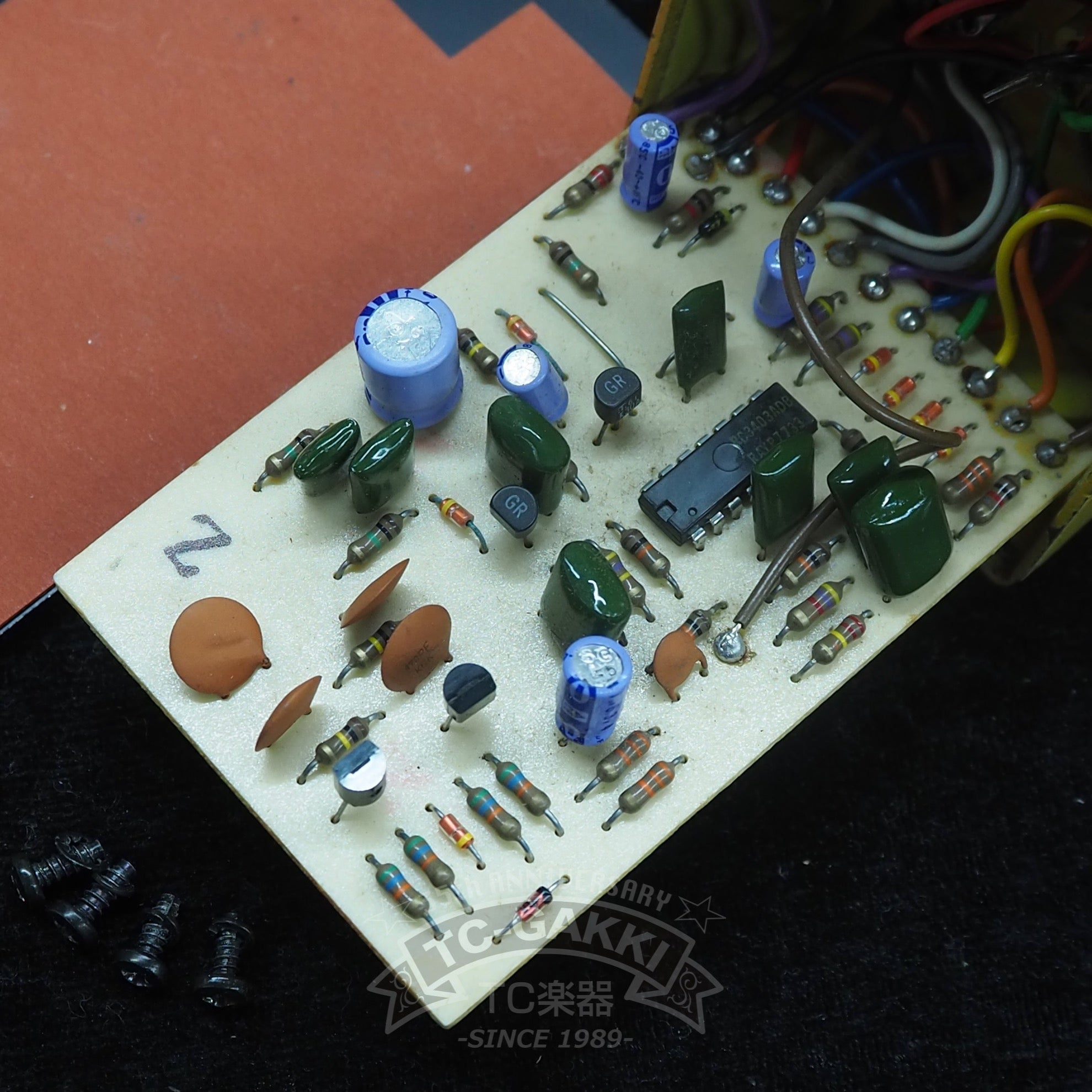 OD - 1 Over Drive (Silver Screw/JAPAN/RC3403ADB/6400) - TC楽器 - TCGAKKI