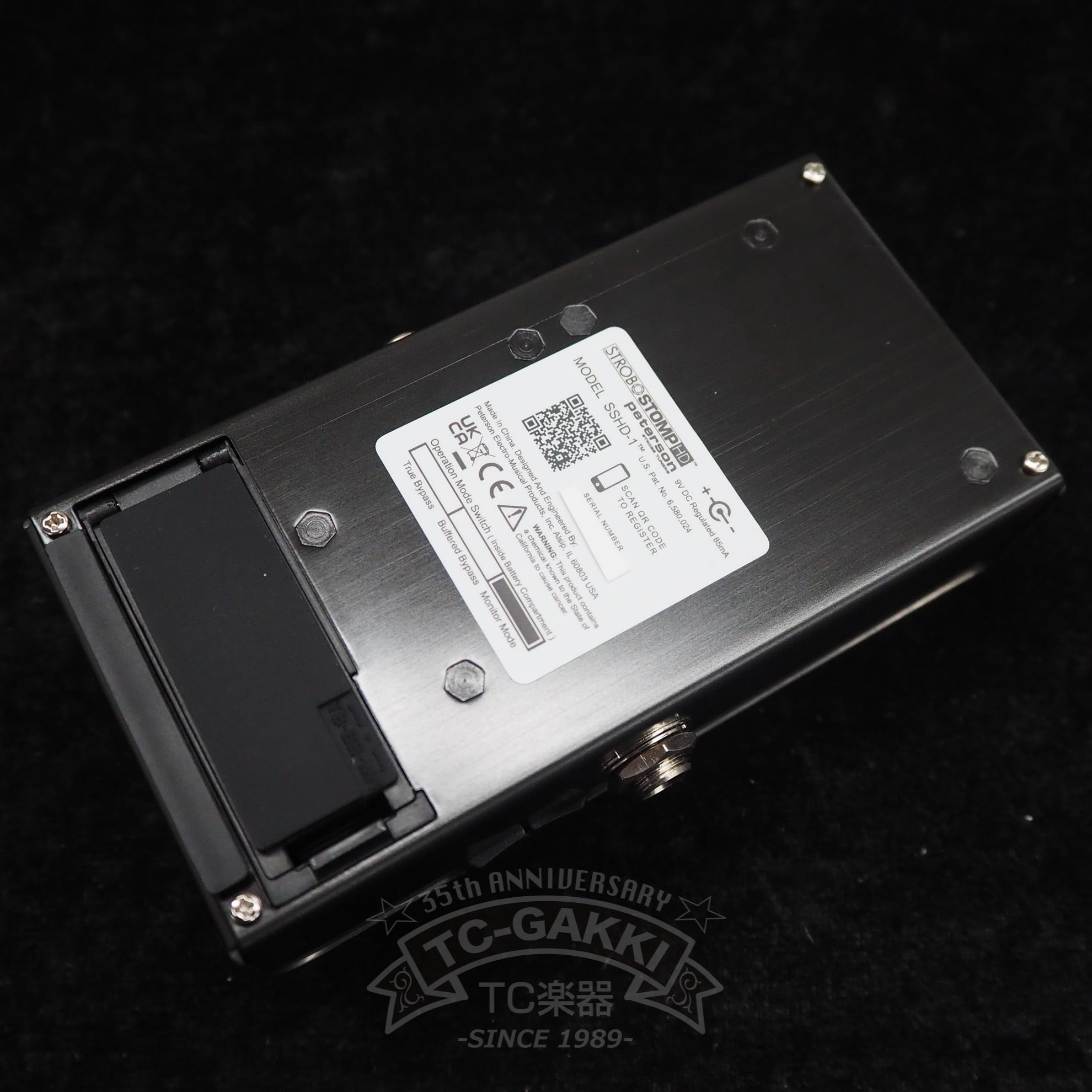 Peterson STROBE TUNERS “STROBO STOMP HD” (NEW) - TC楽器 - TCGAKKI
