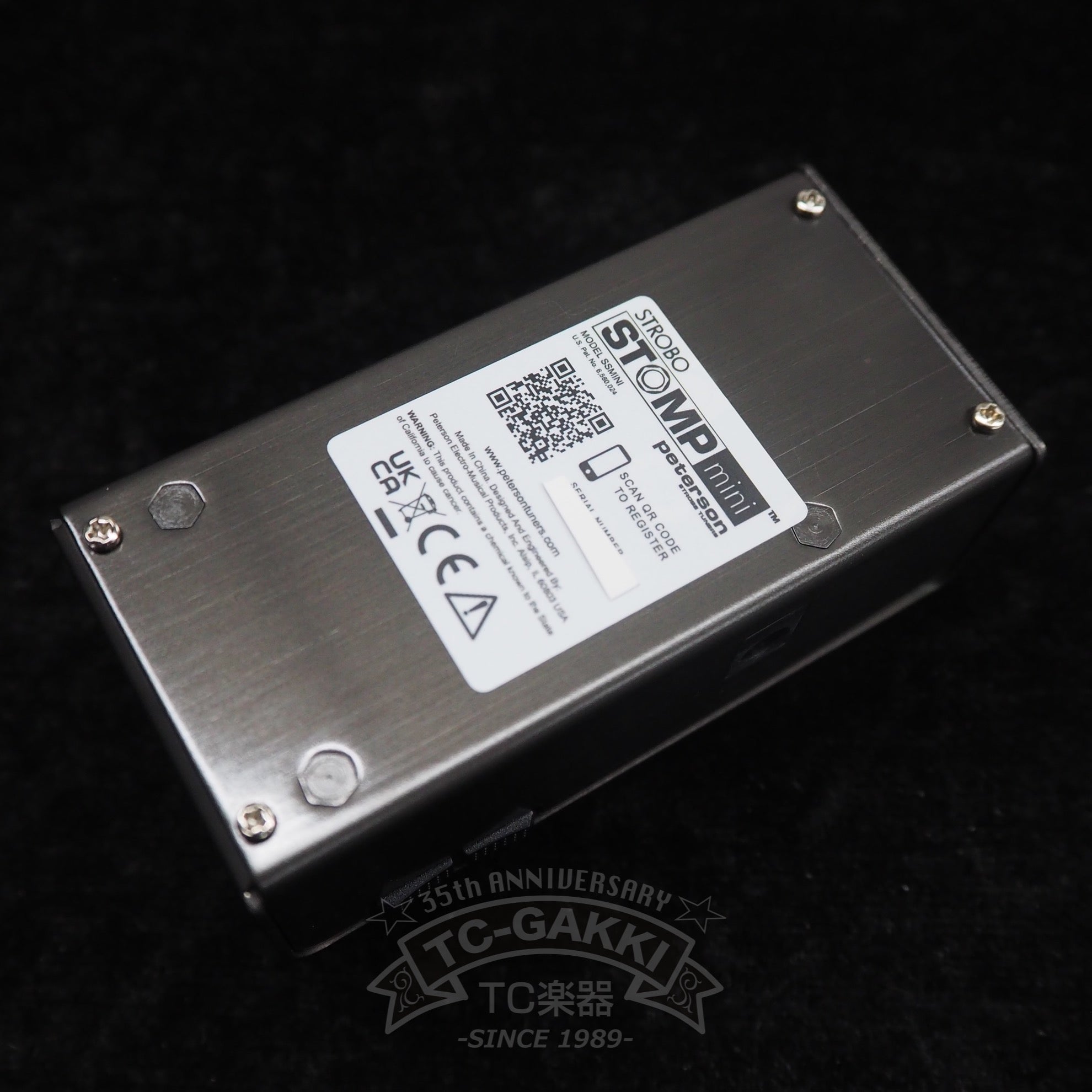 Peterson STROBE TUNERS “STROBO STOMP” mini (NEW) - TC楽器 - TCGAKKI