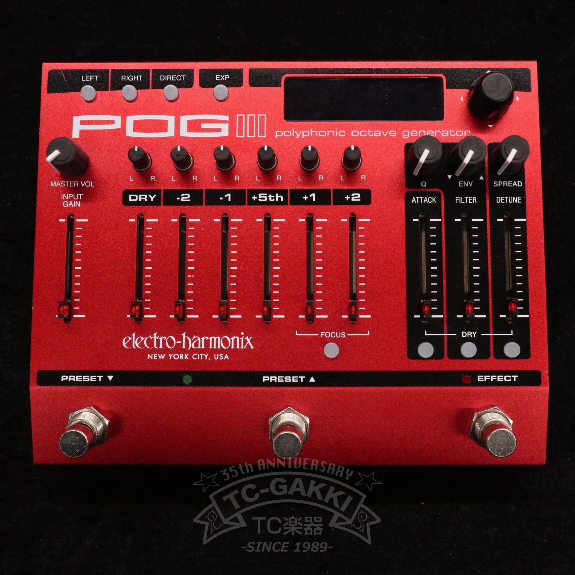 POGIII(3) polyphonic octave generator - TC楽器 - TCGAKKI