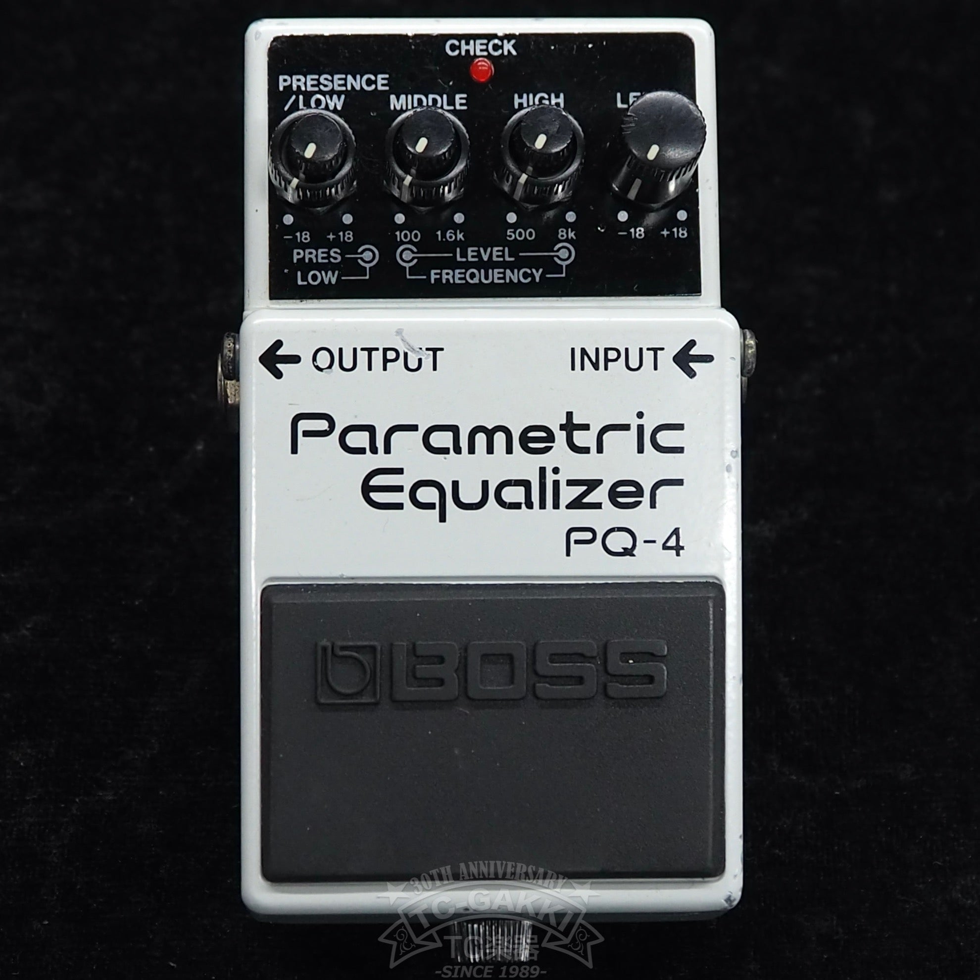 PQ - 4 Parametric Equalizer - TC楽器 - TCGAKKI