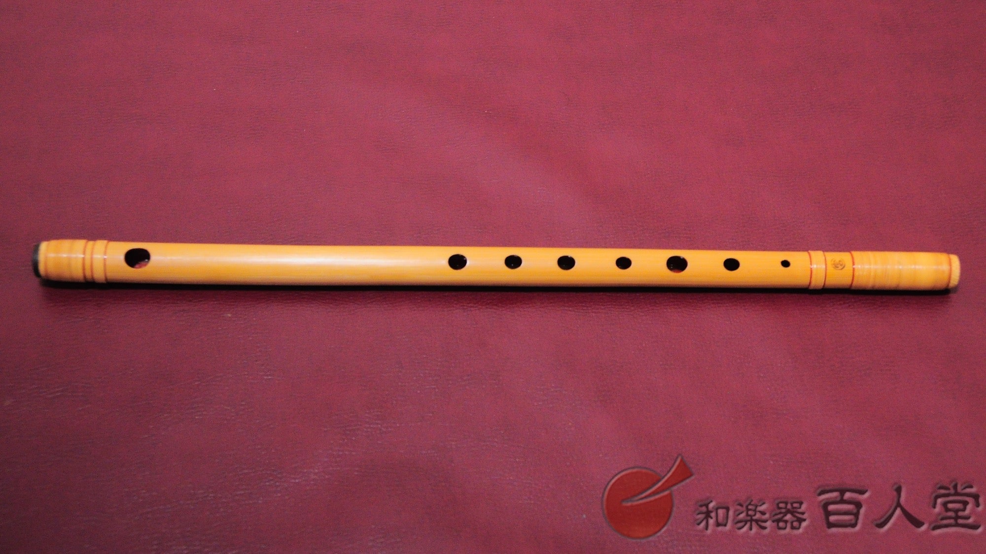 宮本卯之助 篠笛 丸宮(調律笛/唄笛) 三本調子 白竹天地巻 - TC楽器 - TCGAKKI