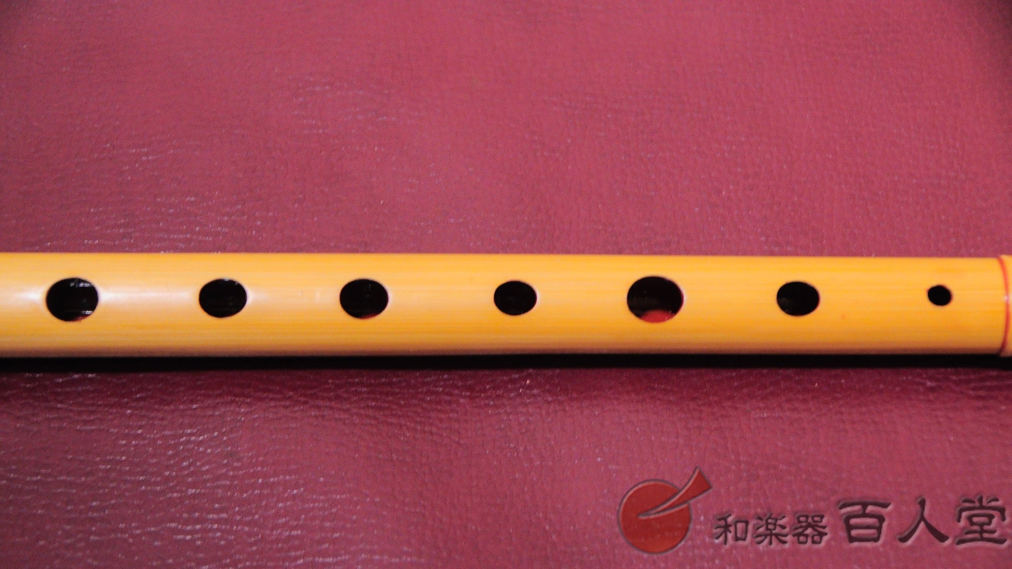 宮本卯之助 篠笛 丸宮(調律笛/唄笛) 三本調子 白竹天地巻 - TC楽器 - TCGAKKI