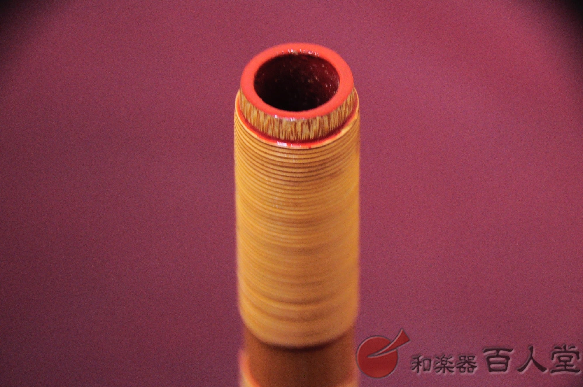 宮本卯之助 篠笛 丸宮(調律笛/唄笛) 三本調子 白竹天地巻 - TC楽器 - TCGAKKI