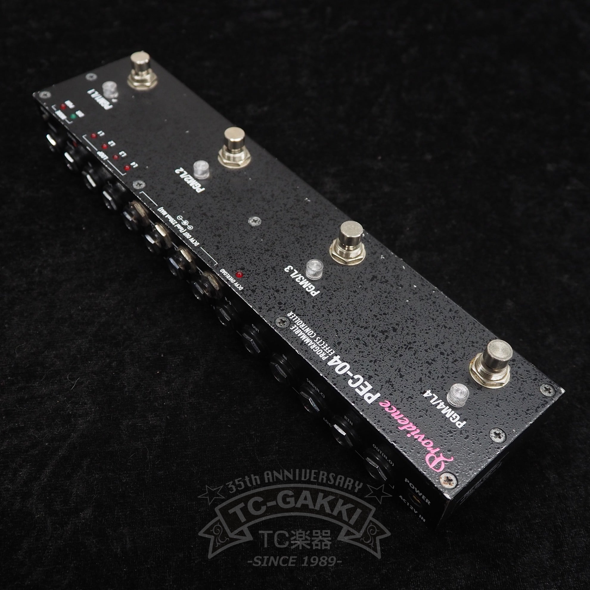 Providence PEC-04 PROGRAMMABLE EFFECTS CONTROLLER - TC楽器 - TCGAKKI