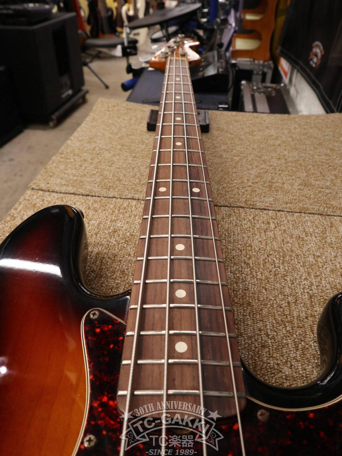 Fender USA 1996 American Vintage 62 Jazz Bass stack 50th Anniversary