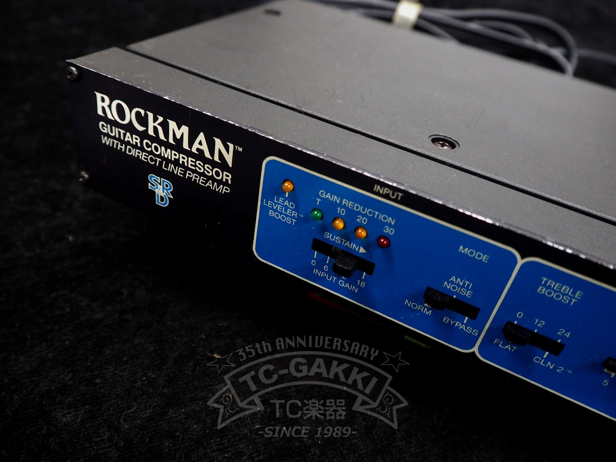 ROCKMAN GUITAR COMPRESSOR MODEL 100 - TC楽器 - TCGAKKI