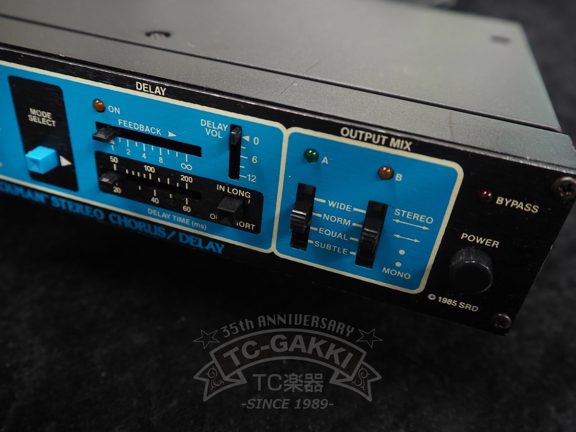 ROCKMAN STEREO CHORUS / DELAY MODEL 100A - TC楽器 - TCGAKKI