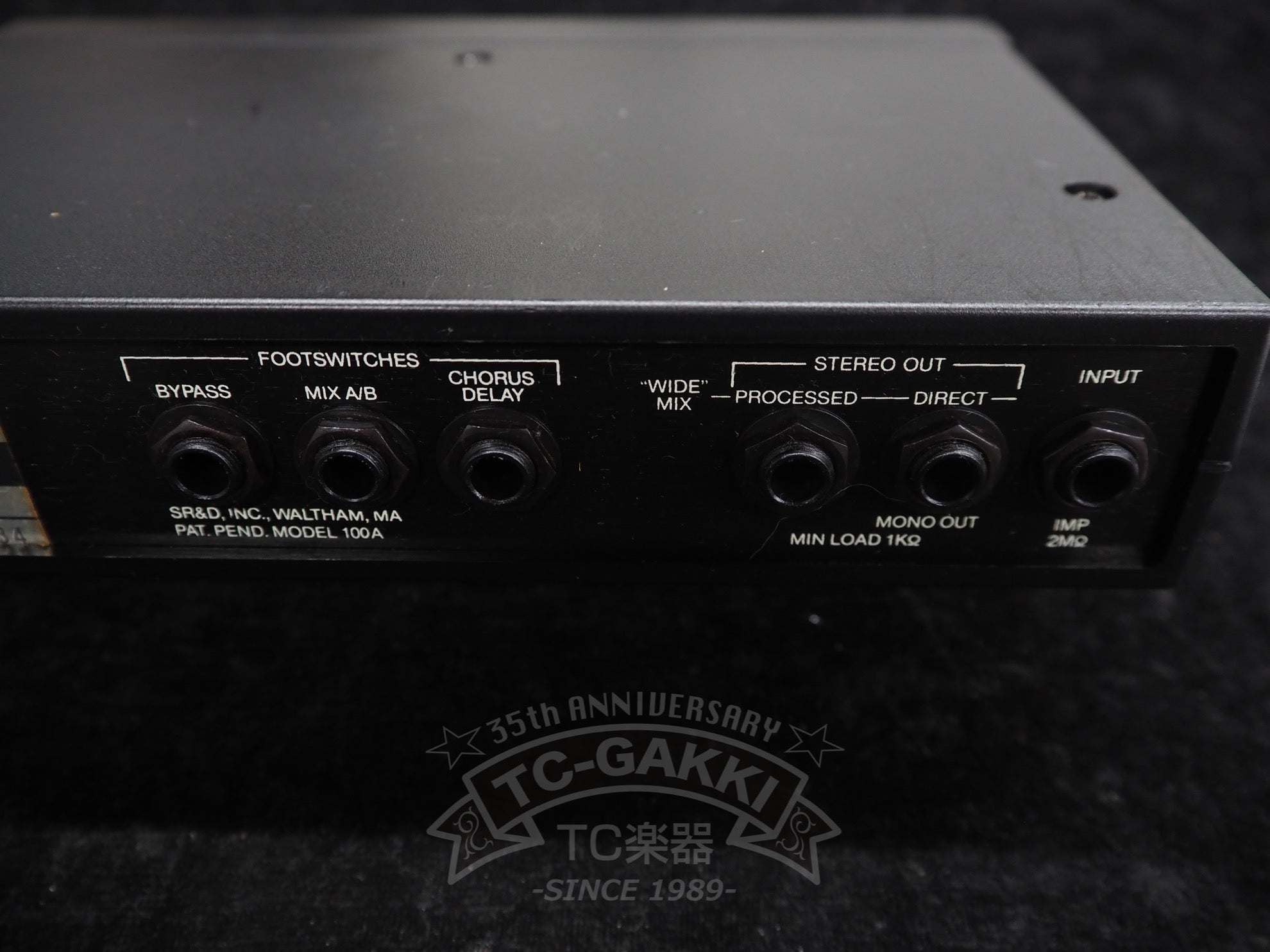 ROCKMAN STEREO CHORUS / DELAY MODEL 100A - TC楽器 - TCGAKKI