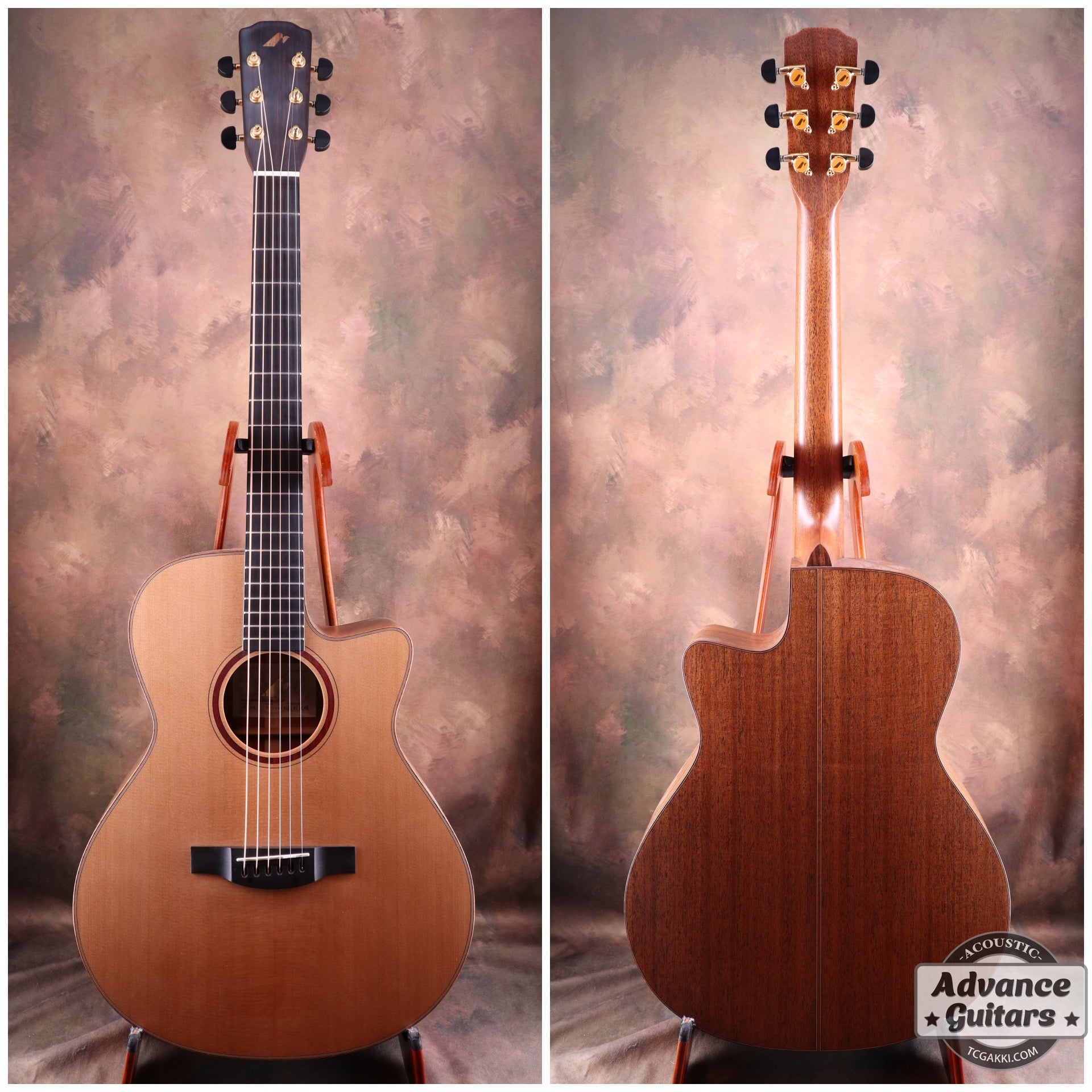 MORRIS S-92 III アコースティックギター ハードケース付 MORRIS