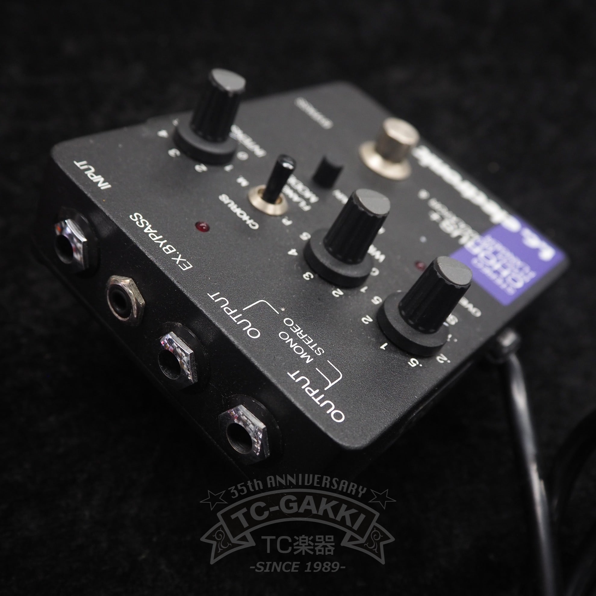 "SCF" STEREO CHORUS+ PITCH MODULATOR & FLANGER - TC楽器 - TCGAKKI