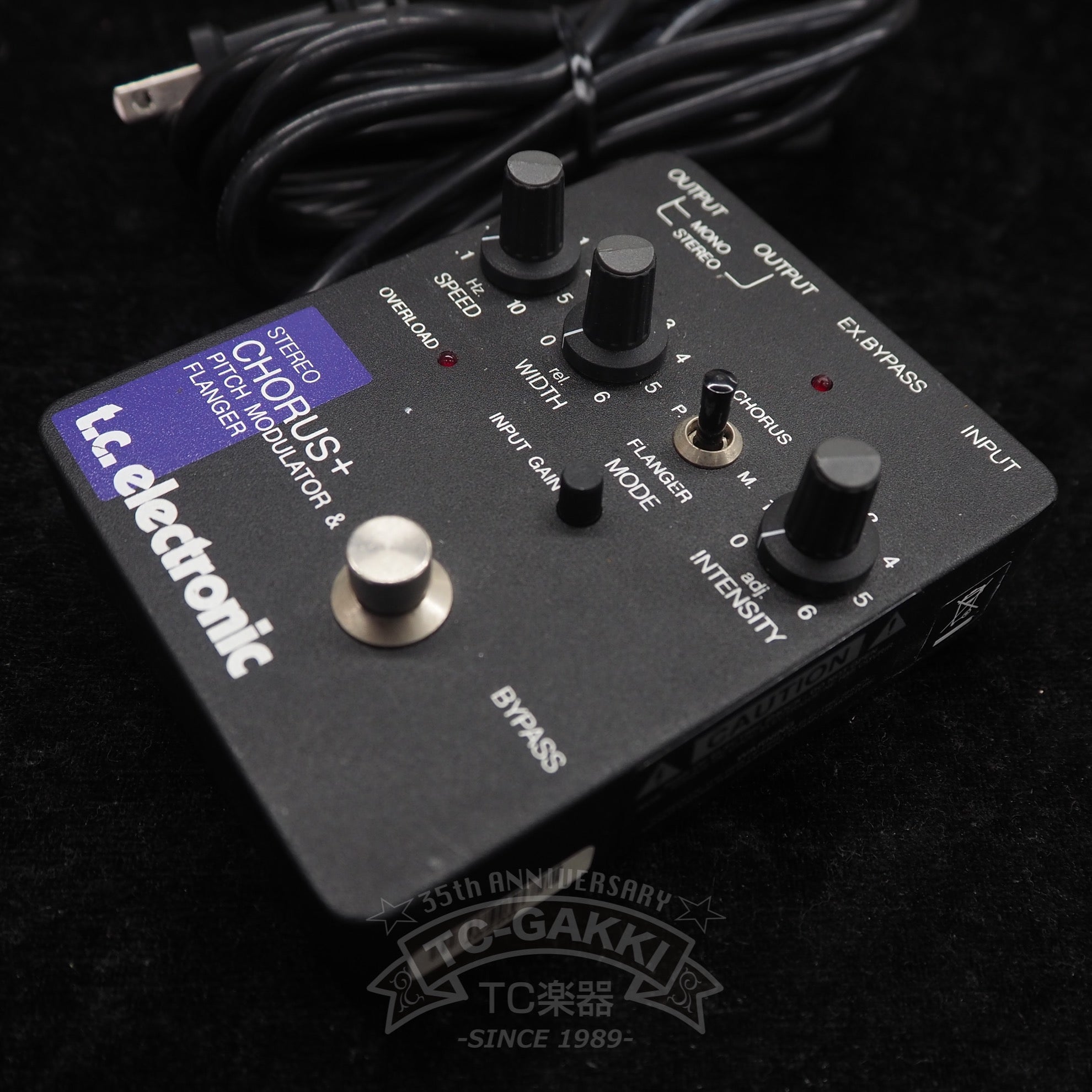 "SCF" STEREO CHORUS+ PITCH MODULATOR & FLANGER - TC楽器 - TCGAKKI