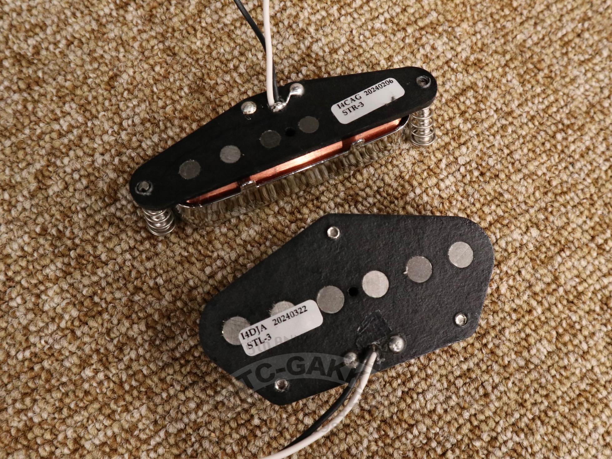 Seymour Duncan STR-3 Quarter Pound Tele Neck + STL-3 Quarter-Pound Tele Bridge Set - TC楽器 - TCGAKKI