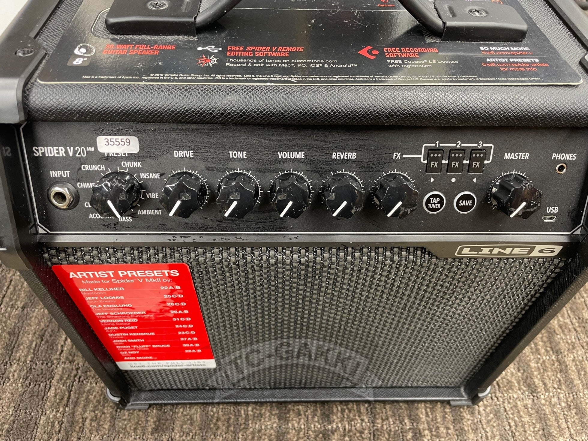 Spider V20 MKII - TC楽器 - TCGAKKI