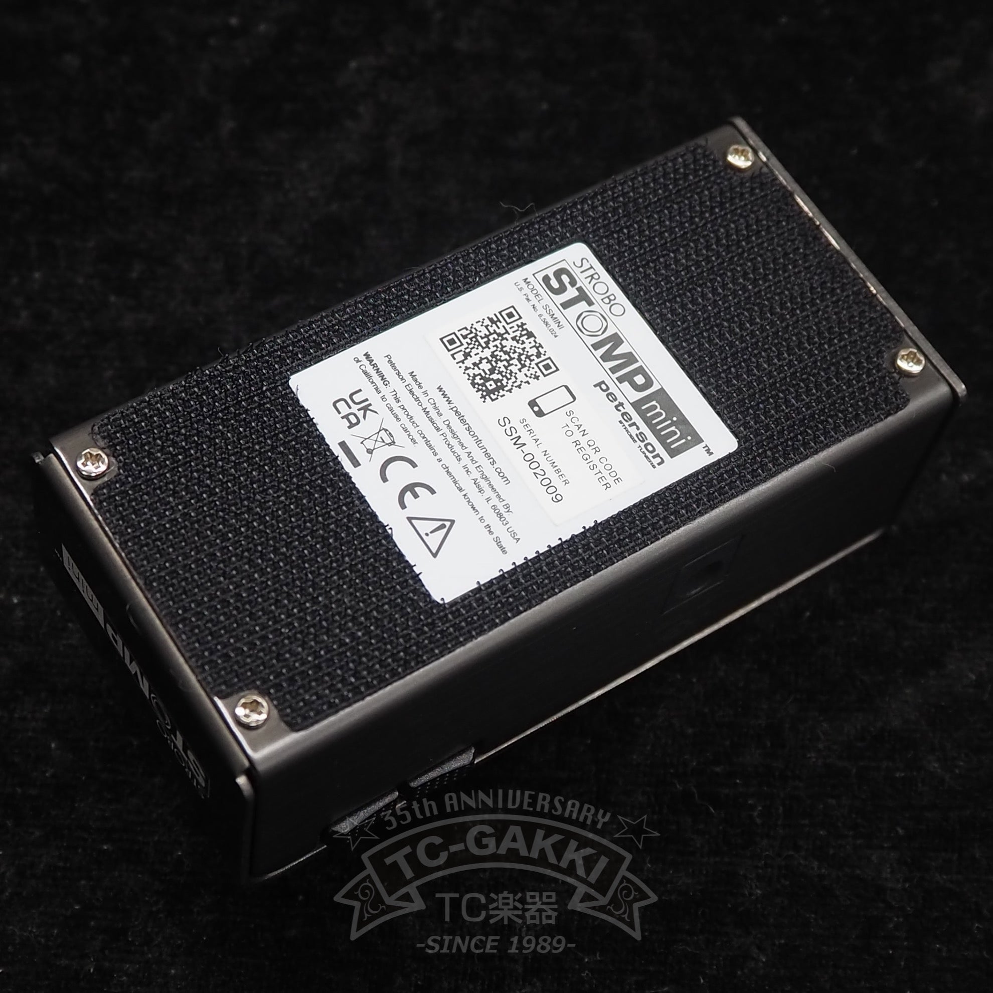 STROBE TUNERS “STROBO STOMP” mini - TC楽器 - TCGAKKI