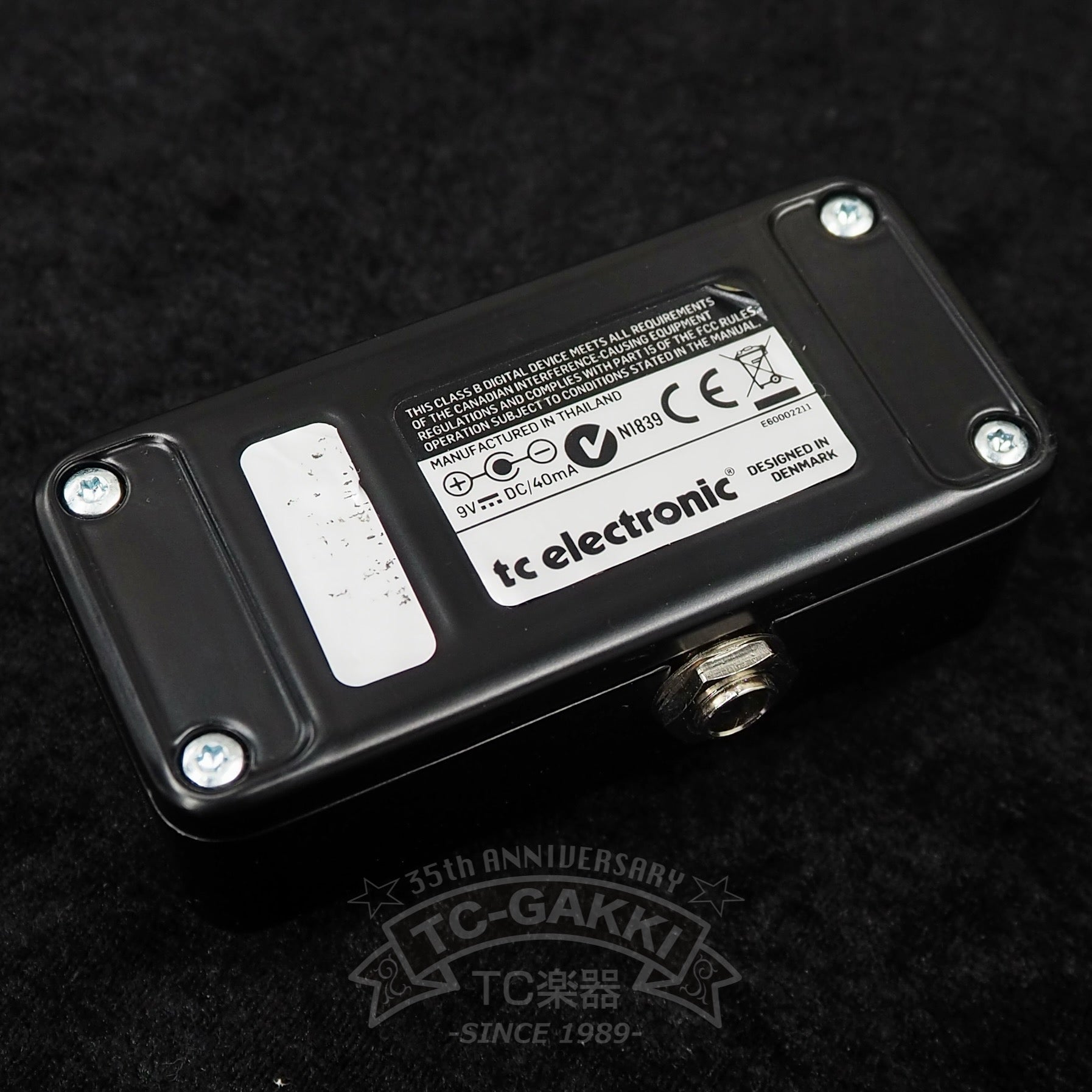 t.c. electronic Polytune noir - TC楽器 - TCGAKKI