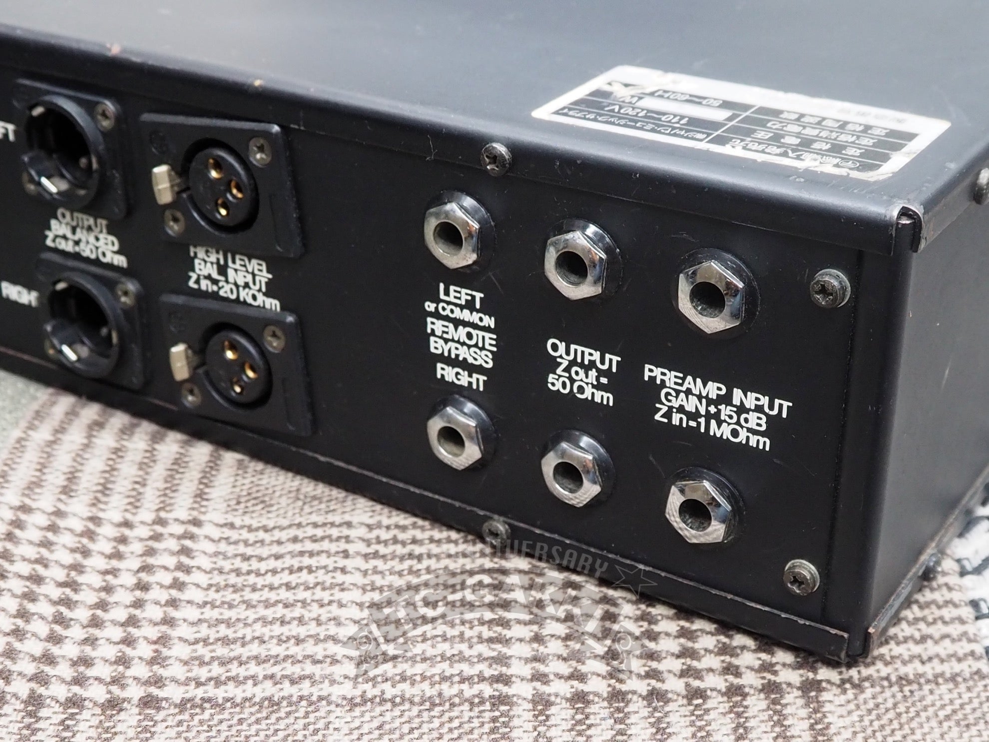 TC2240 PARAMETRIC EQUALIZER/PREAMPLIFIER - TC楽器 - TCGAKKI