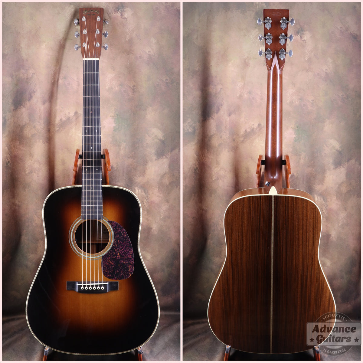 Martin 2007年製 D-28 Marquis Sunburst with L.R.Baggs iBeam