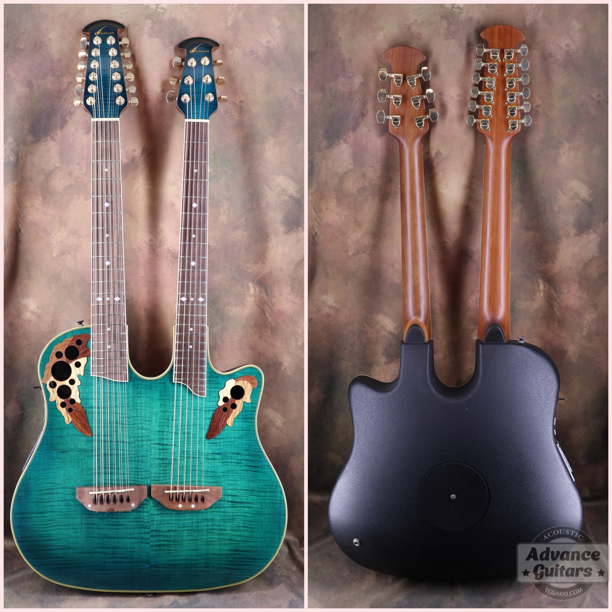 Ovation Celebrity CSD215 Double Neck