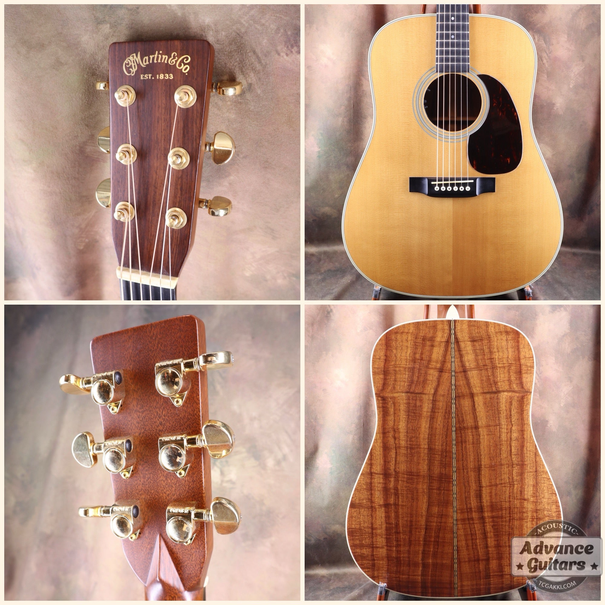 Martin 2001年製 CTM D-28 KOA