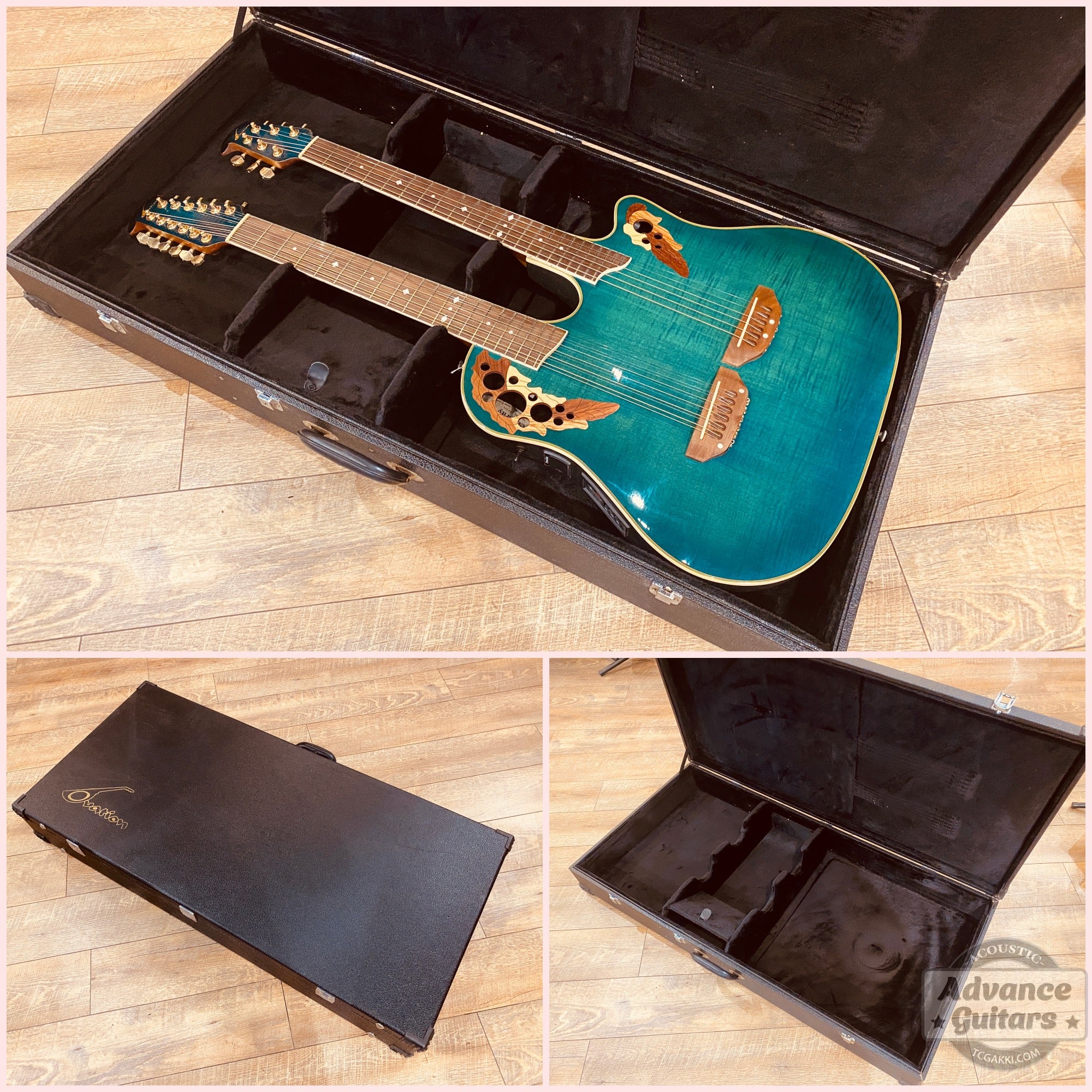 Ovation Celebrity CSD215 Double Neck