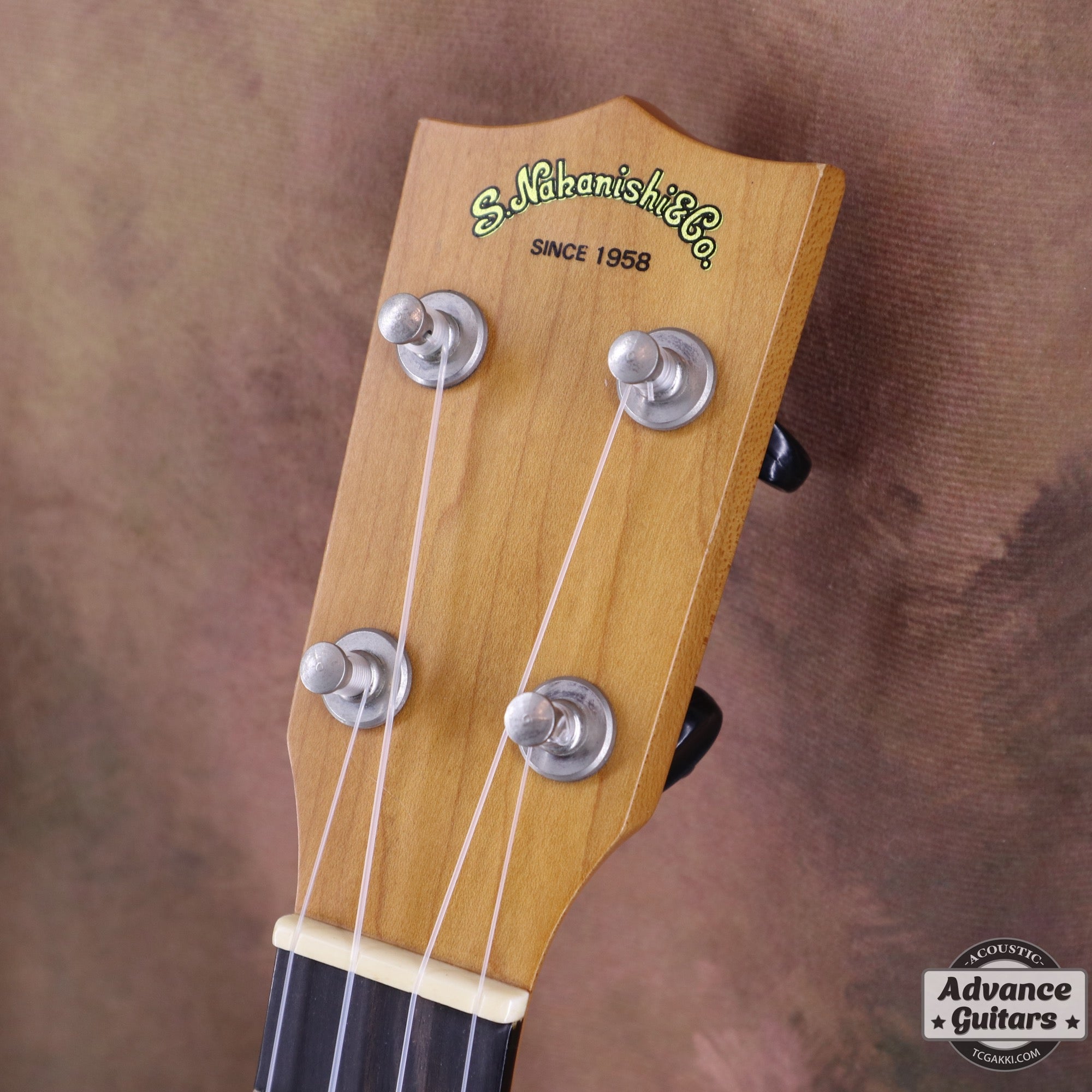 Nakanishi Soprano Ukulele Long Neck