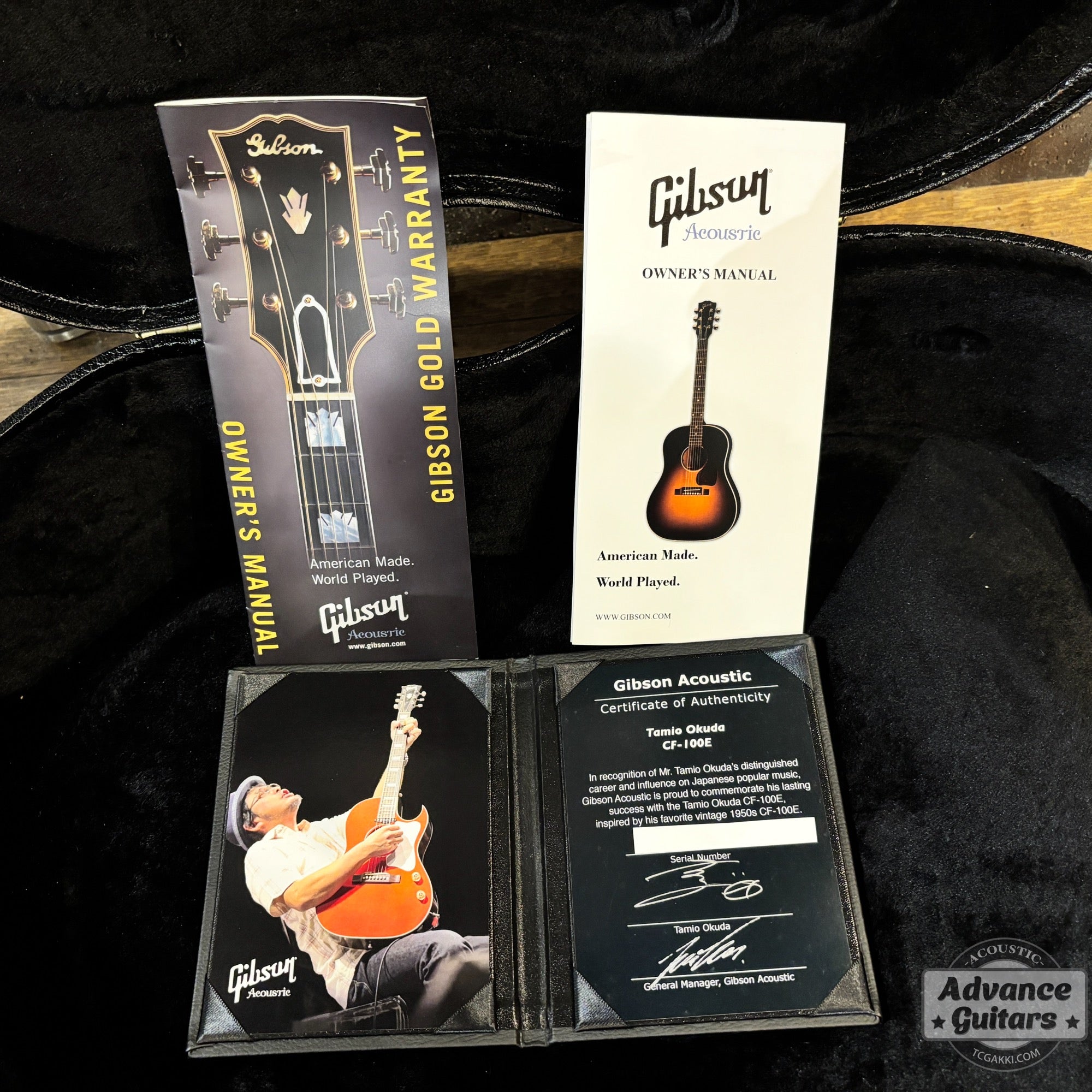Gibson 2015年製 Tamio Okuda CF-100E
