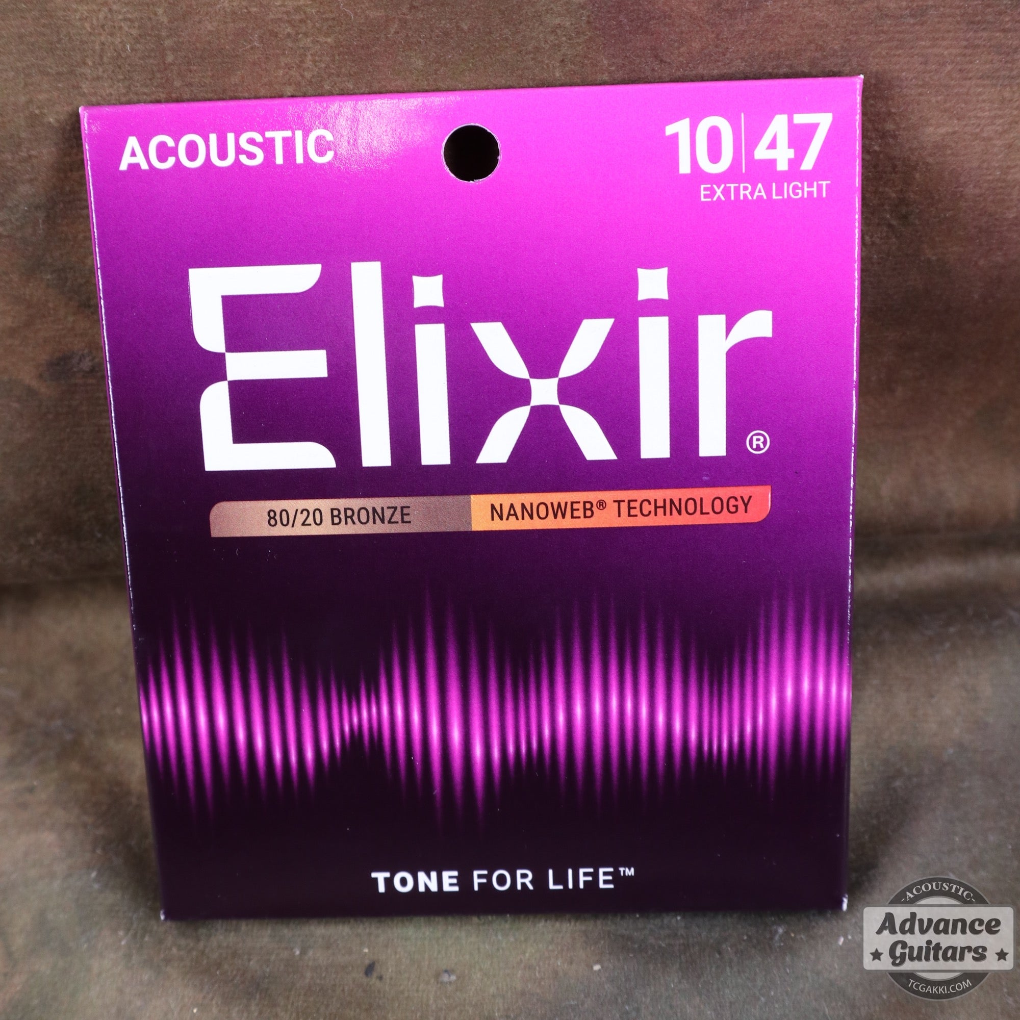Elixir / NANOWEB Bronze Extra Light #11002